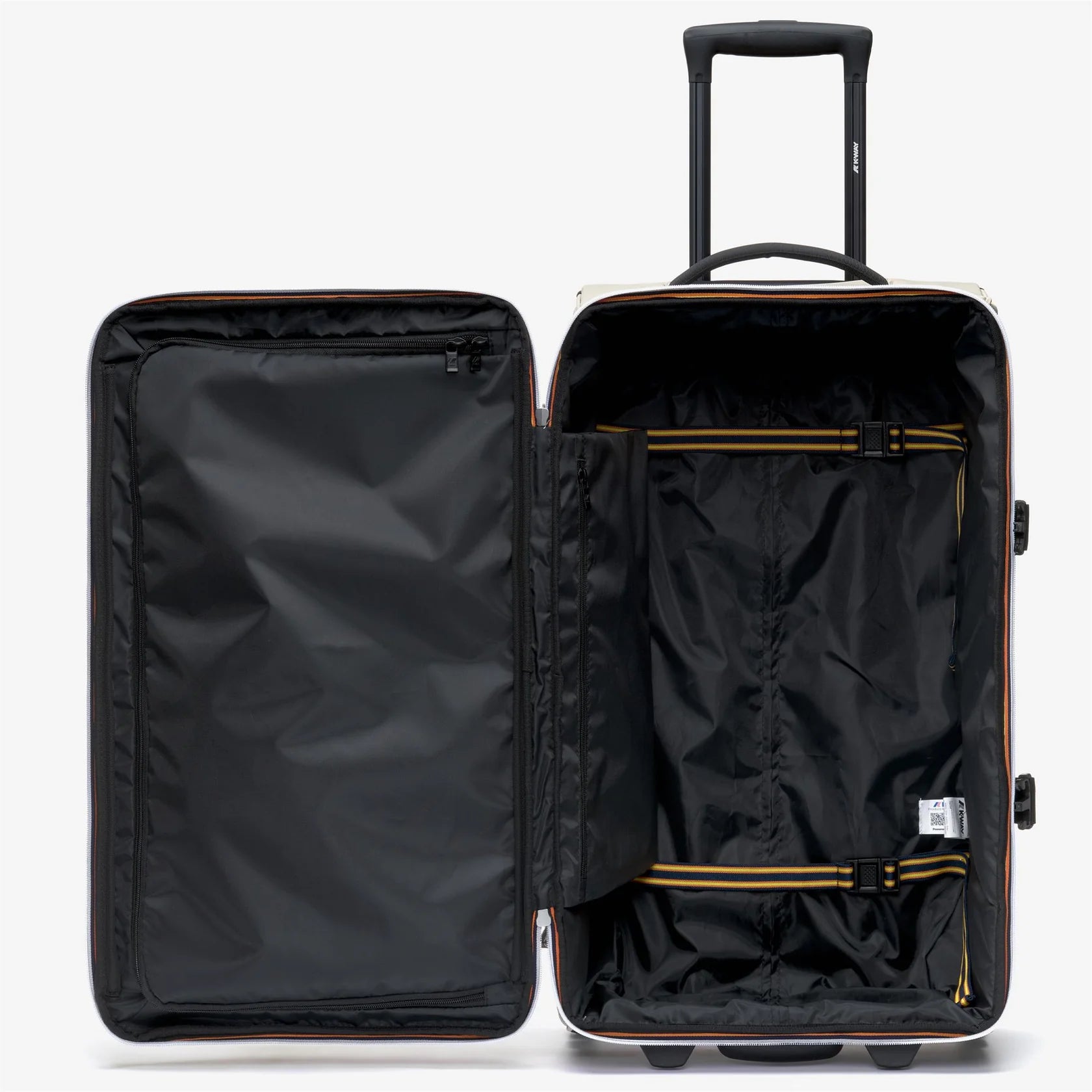 Valise K-Way Beige Blossac – Bagage cabine imperméable, léger et résistant pour voyage