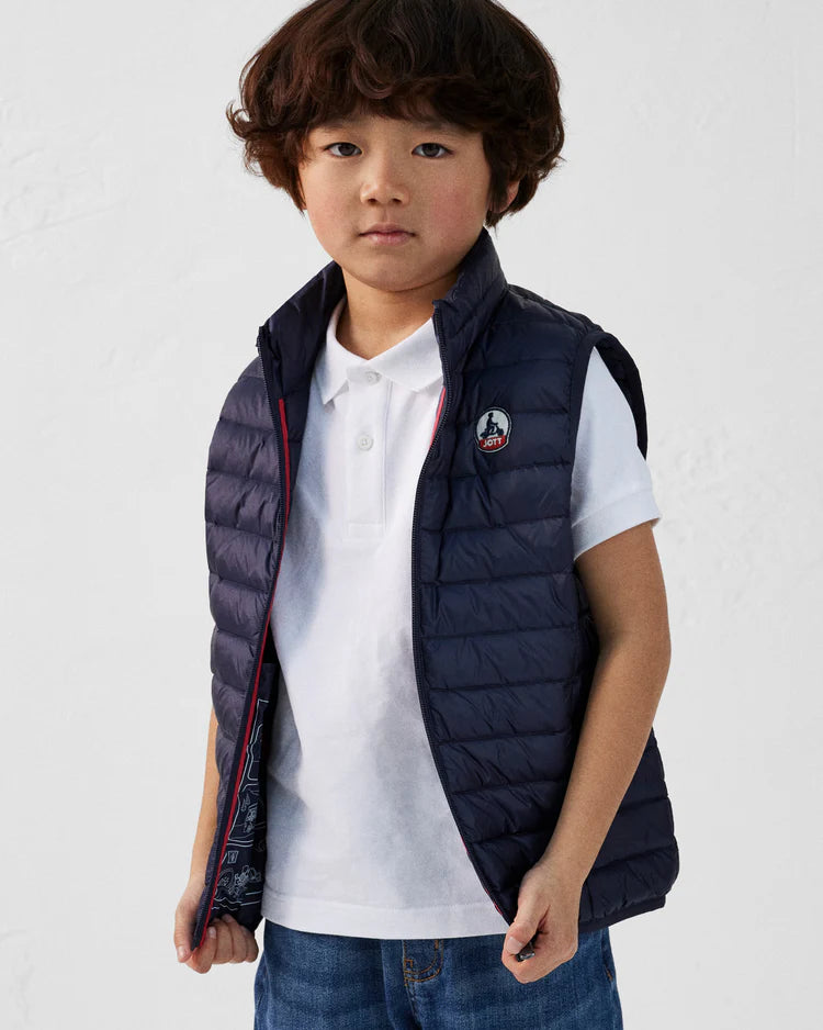 Doudoune Zoe bleu marine - Doudoune sans manches enfant