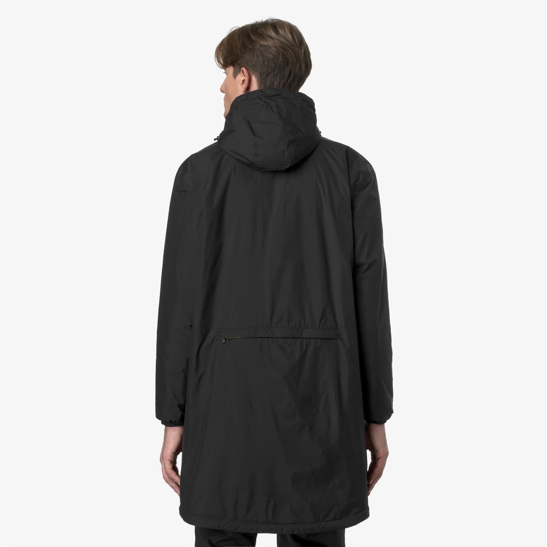 K-Way Le Vrai 3.0 Eiffel Warm Black Pure - Parka longue unisexe isolée