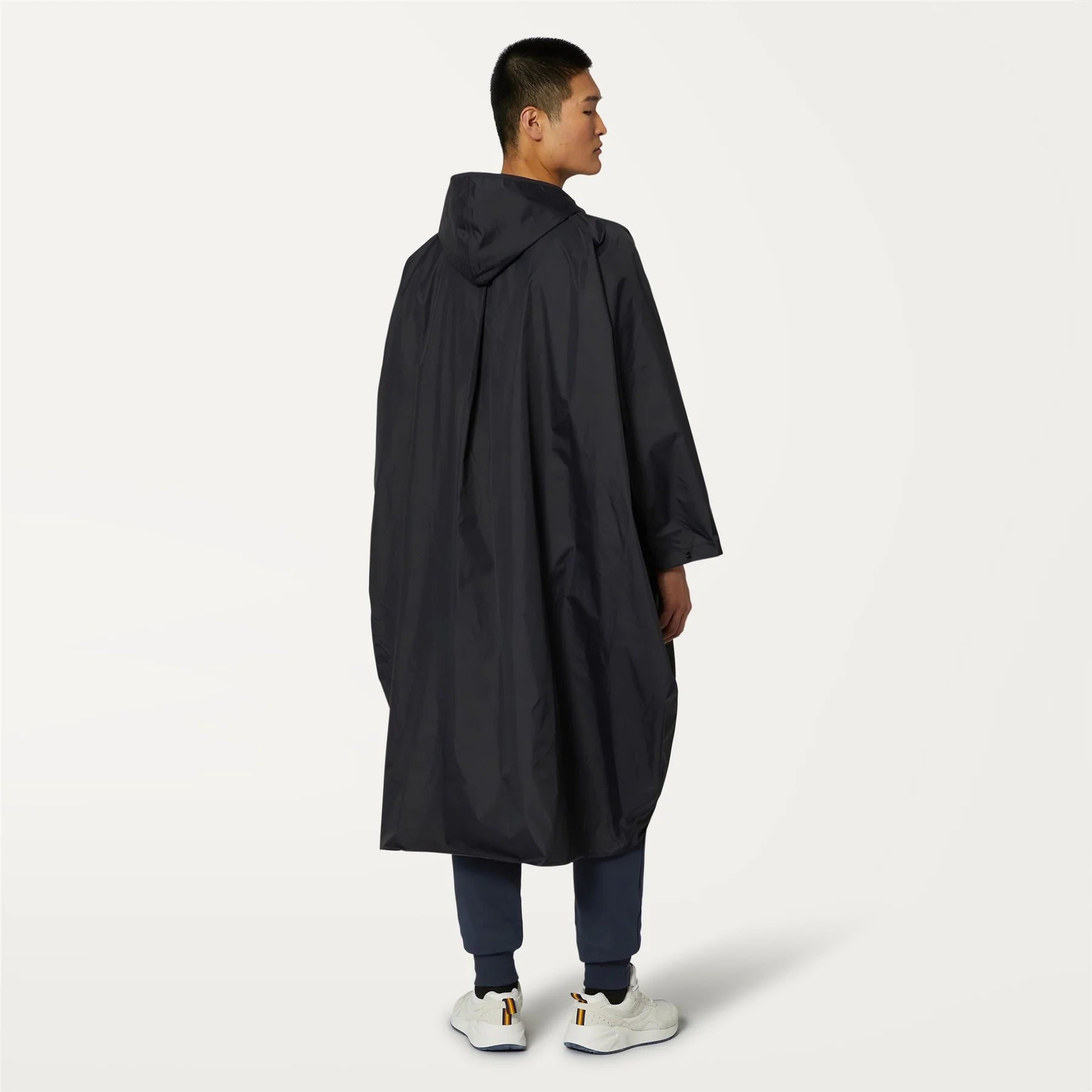 K-Way Le Vrai 3.0 Rennes black pure - Cape imperméable unisexe