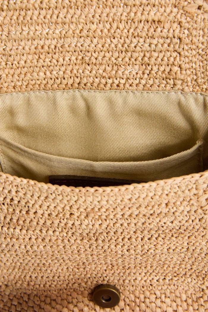 Sac Maika seau raphia naturel - Sac seau artisanal femme fait main Madagascar