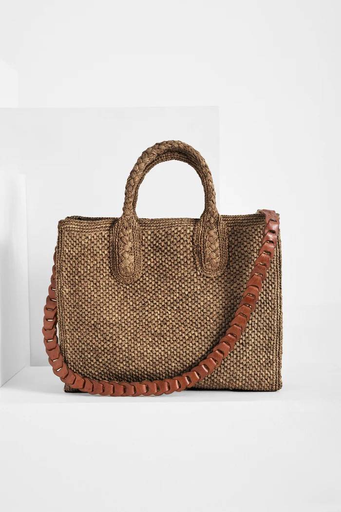 Sac Rary raphia naturel - Sac artisanal femme fait main Madagascar