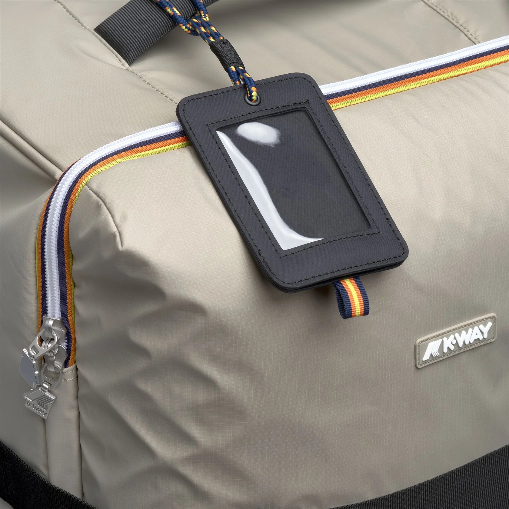 Valise K-Way Beige Blossac – Bagage cabine imperméable, léger et résistant pour voyage