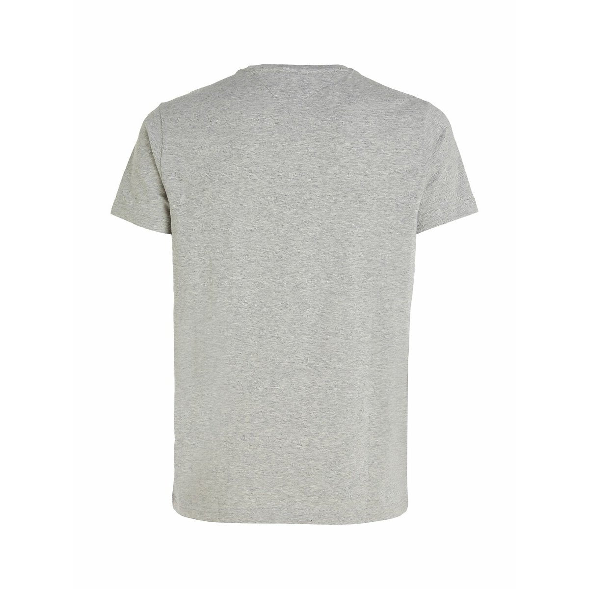 Tee-Shirt Homme Tommy Hilfiger Gris Col Rond – Coton Confort Logo Discret