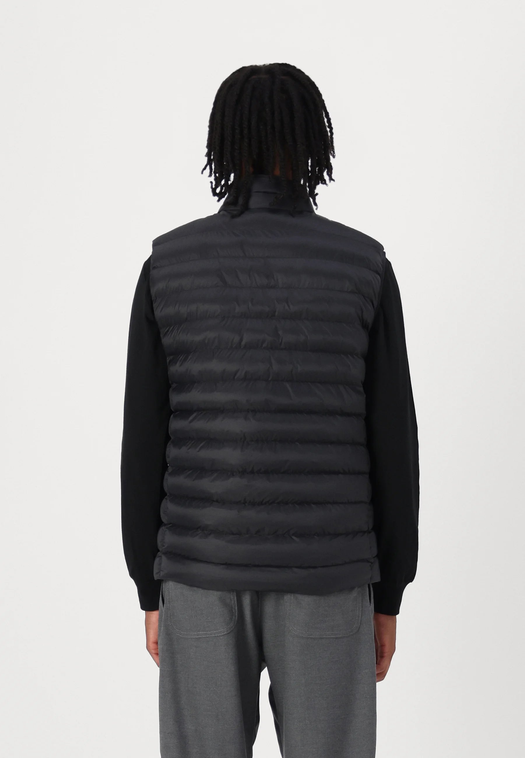 Doudoune sans manches homme Tommy Hilfiger noire – Gilet matelassé léger, confort, hiver mi-saison.