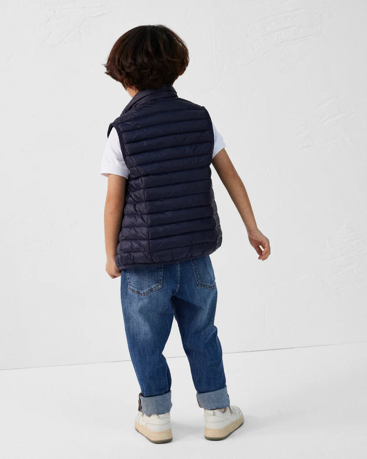 Doudoune Zoe bleu marine - Doudoune sans manches enfant