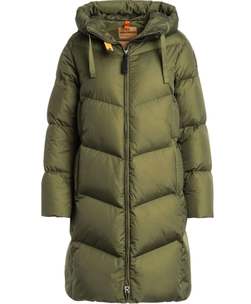 Doudoune femme Parajumpers Rindou Rosemary (vert) – manteau chaud grand froid, capuche – Urban Chic Boutiques