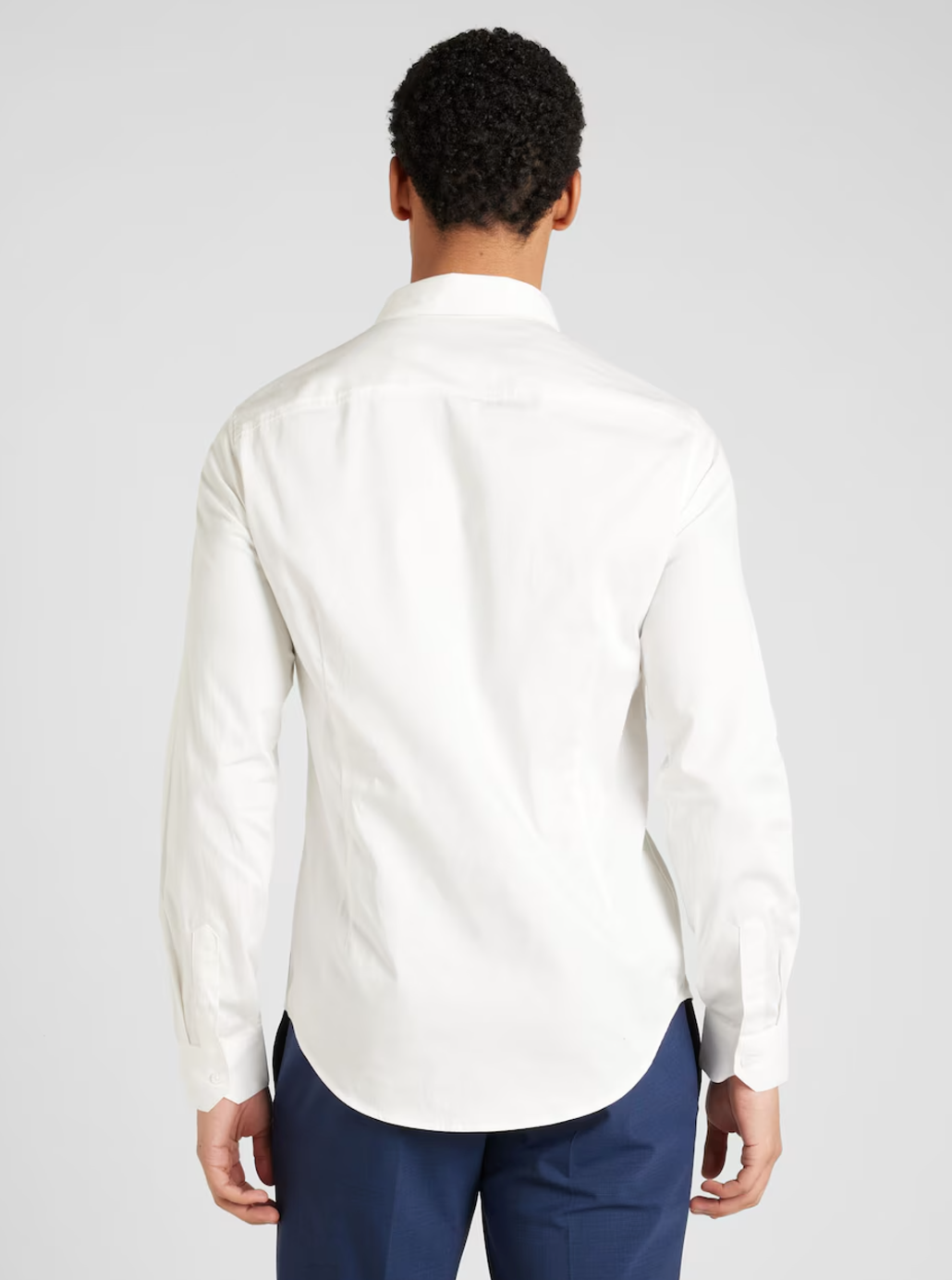 Chemise blanche homme Armani Exchange – Coton premium, élégante, manches longues