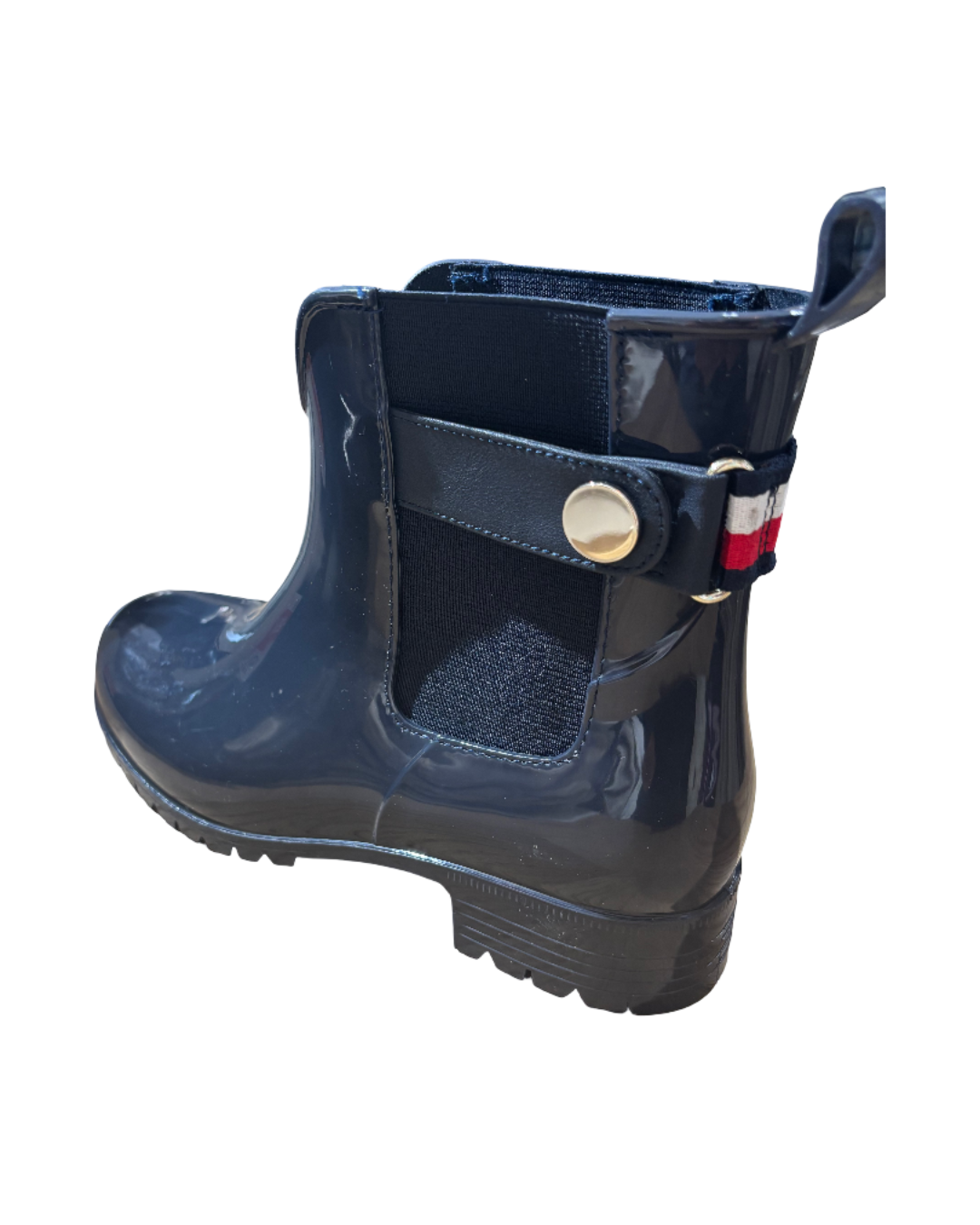 Bottines de pluie femme Tommy Hilfiger marine imperméables – Chaussures tendance adulte