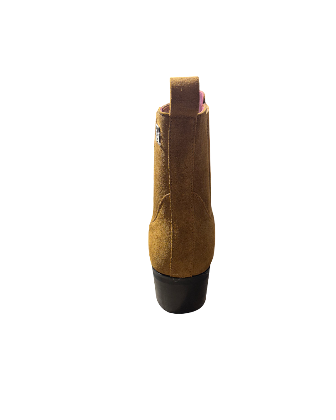Bottines femme suède camel Tommy Hilfiger – bottes cowboy confort, élastiques