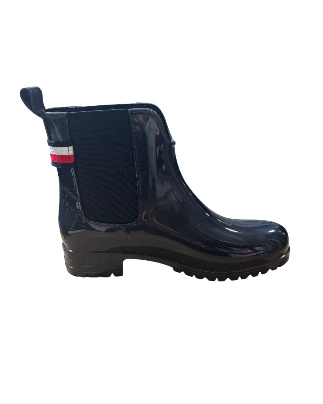 Bottines de pluie femme Tommy Hilfiger marine imperméables – Chaussures tendance adulte