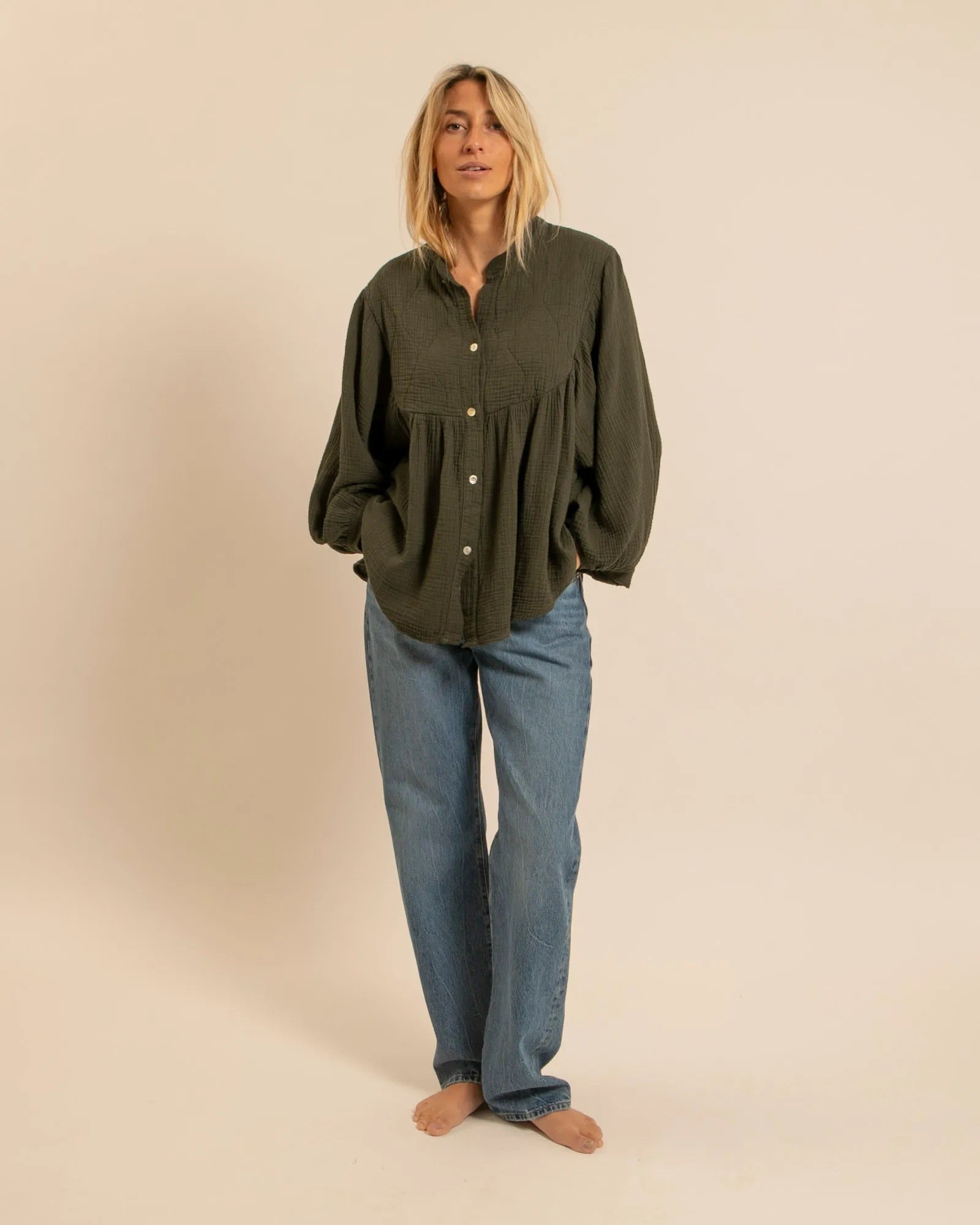 Chemise Los Angeles Kaki