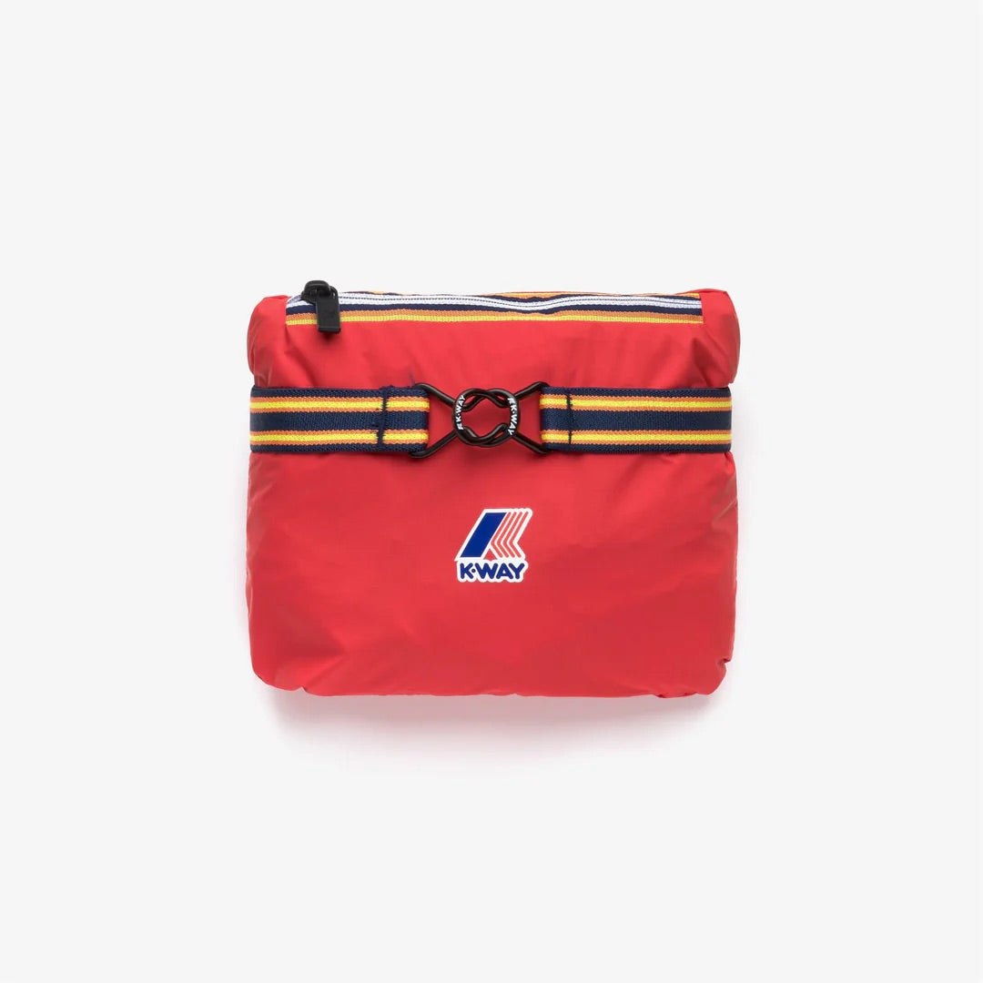 K-Way Le Vrai Claude 3.0 rouge - Blouson unisexe imperméable coupe-vent