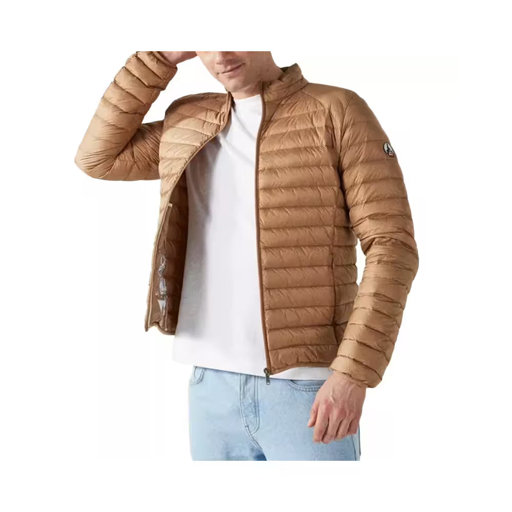Doudoune JOTT Mat Tawny Brown Camel - Manteau Homme Hiver Élégant et Confortable