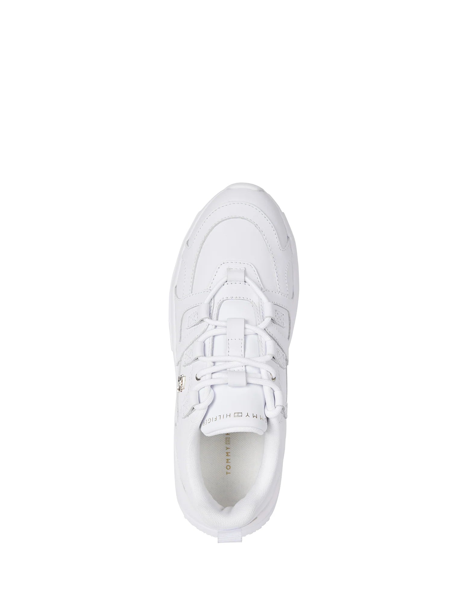 Baskets Femme Tommy Hilfiger Blanches Runner Premium – Sneakers Confort Urbain Mode