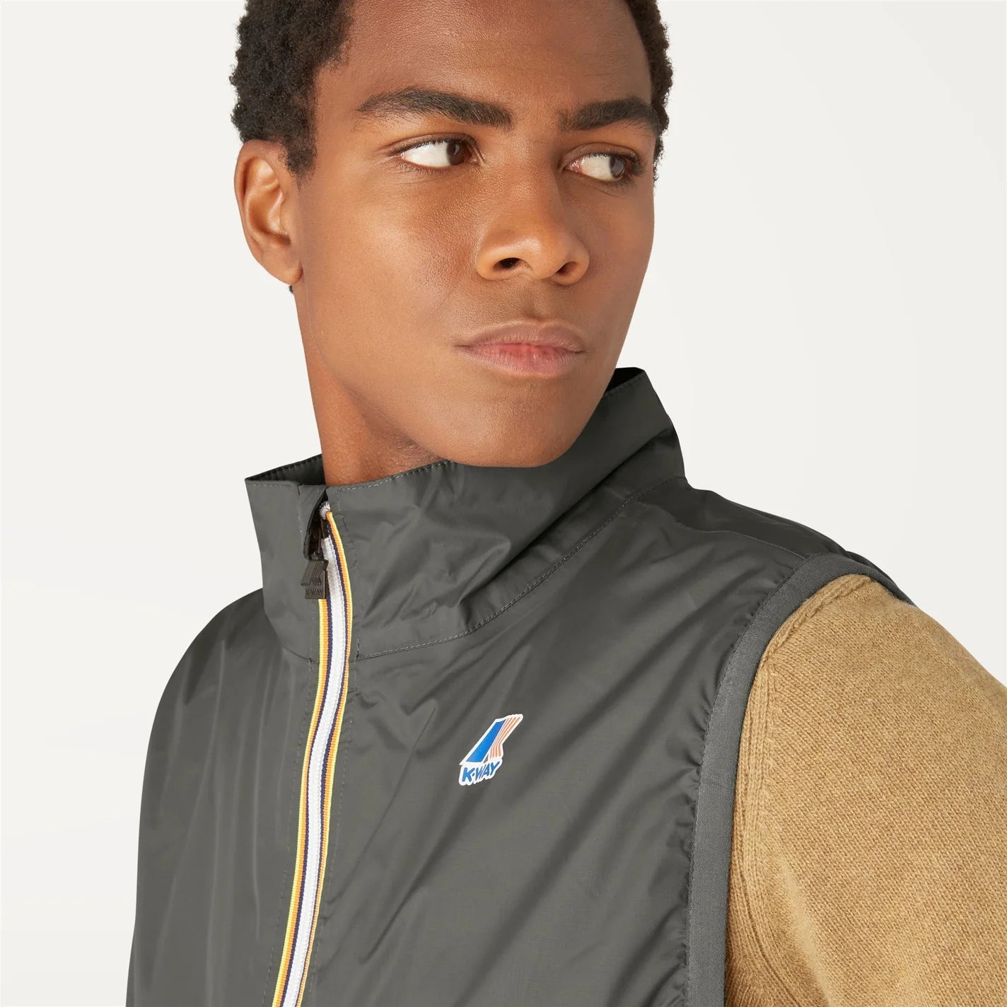 K-Way Doudoune Sans Manches Le Vrai 3.0 Rouland Warm Homme green blackish — Veste Outdoor Imperméable, Coupe-Vent, Hiver