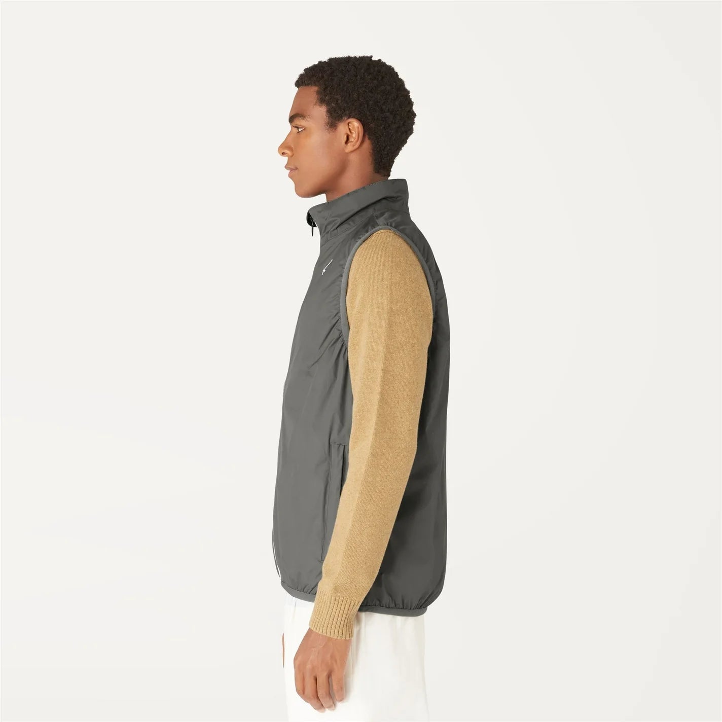 K-Way Doudoune Sans Manches Le Vrai 3.0 Rouland Warm Homme green blackish — Veste Outdoor Imperméable, Coupe-Vent, Hiver