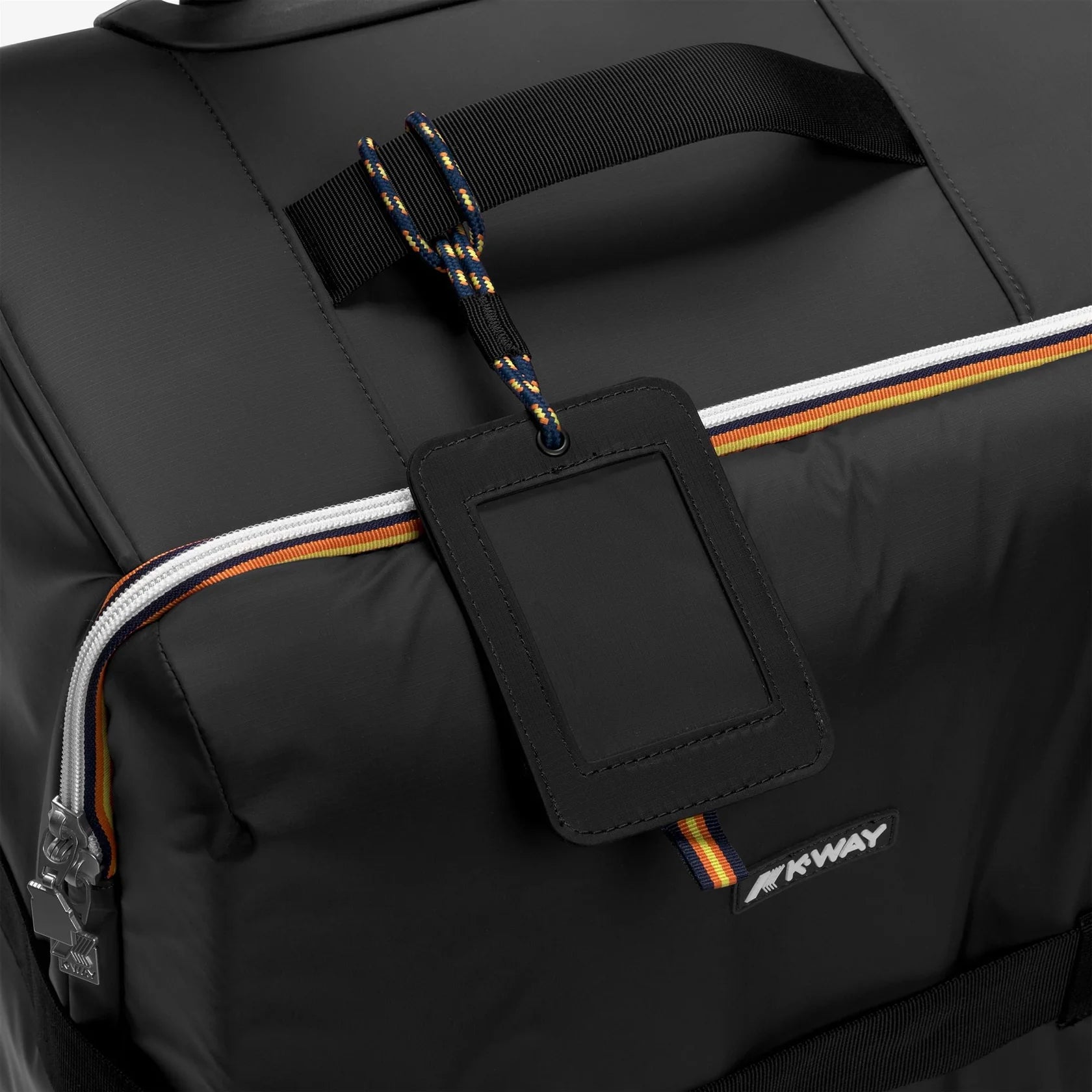 Valise K-Way Noir Blossac – Bagage cabine imperméable, léger et résistant pour voyage