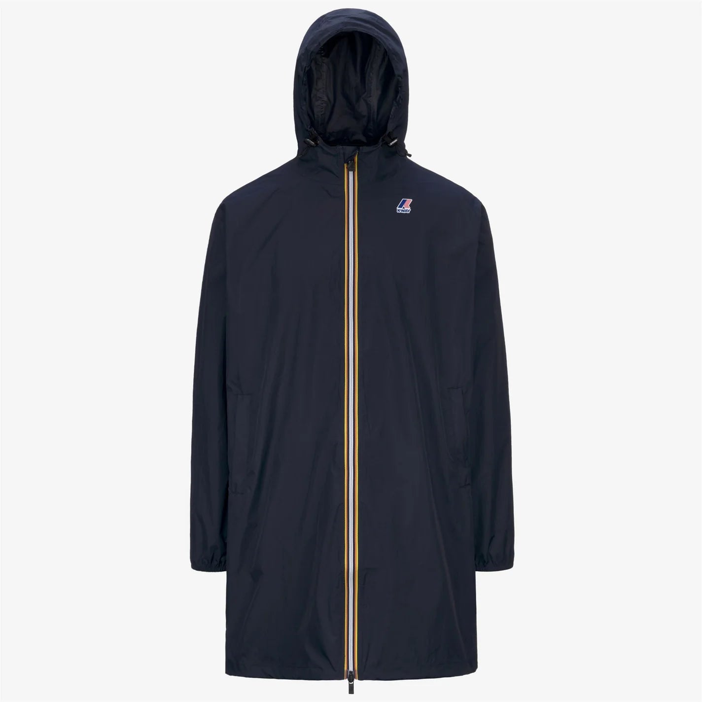 K-Way Le Vrai 4.0 Eiffel Bleu Marine — Coupe-Vent Imperméable Mixte, Capuche, Nylon Ripstop, Packs Dans Sa Poche, Tailles XS à 3XL | Urban Chic (Copie)