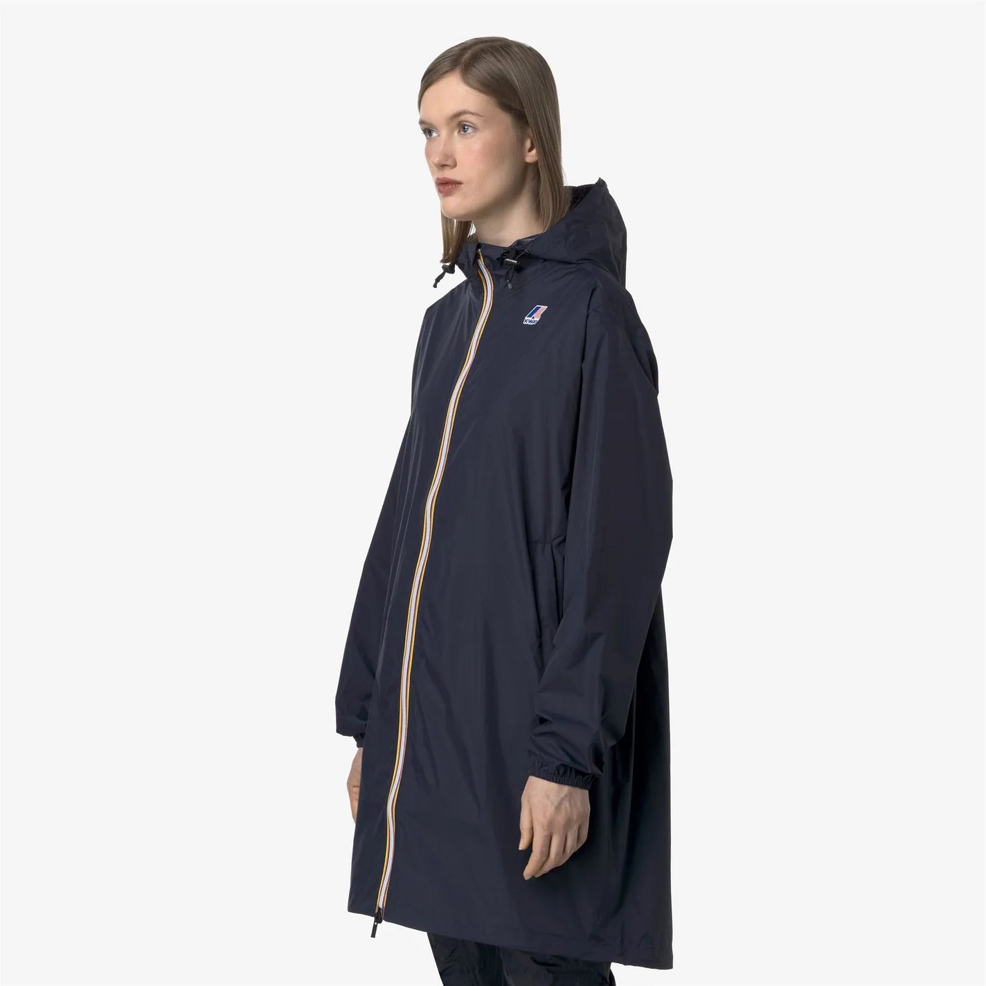 K-Way Le Vrai 4.0 Eiffel Bleu Marine — Coupe-Vent Imperméable Mixte, Capuche, Nylon Ripstop, Packs Dans Sa Poche, Tailles XS à 3XL | Urban Chic (Copie)