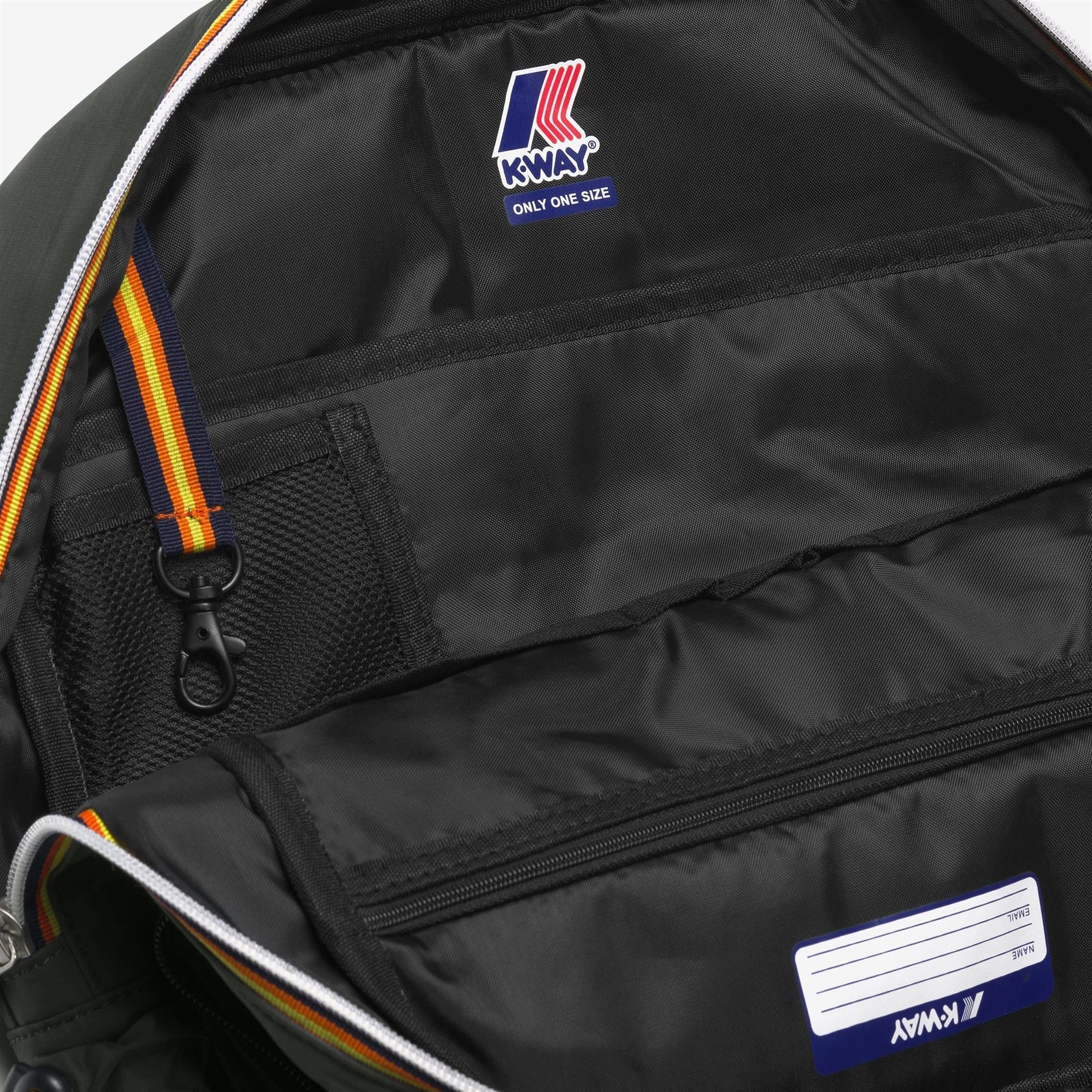 Sac à dos K-Way Gizy Kaki – Imperméable, Unisexe, Scolaire & Randonnée