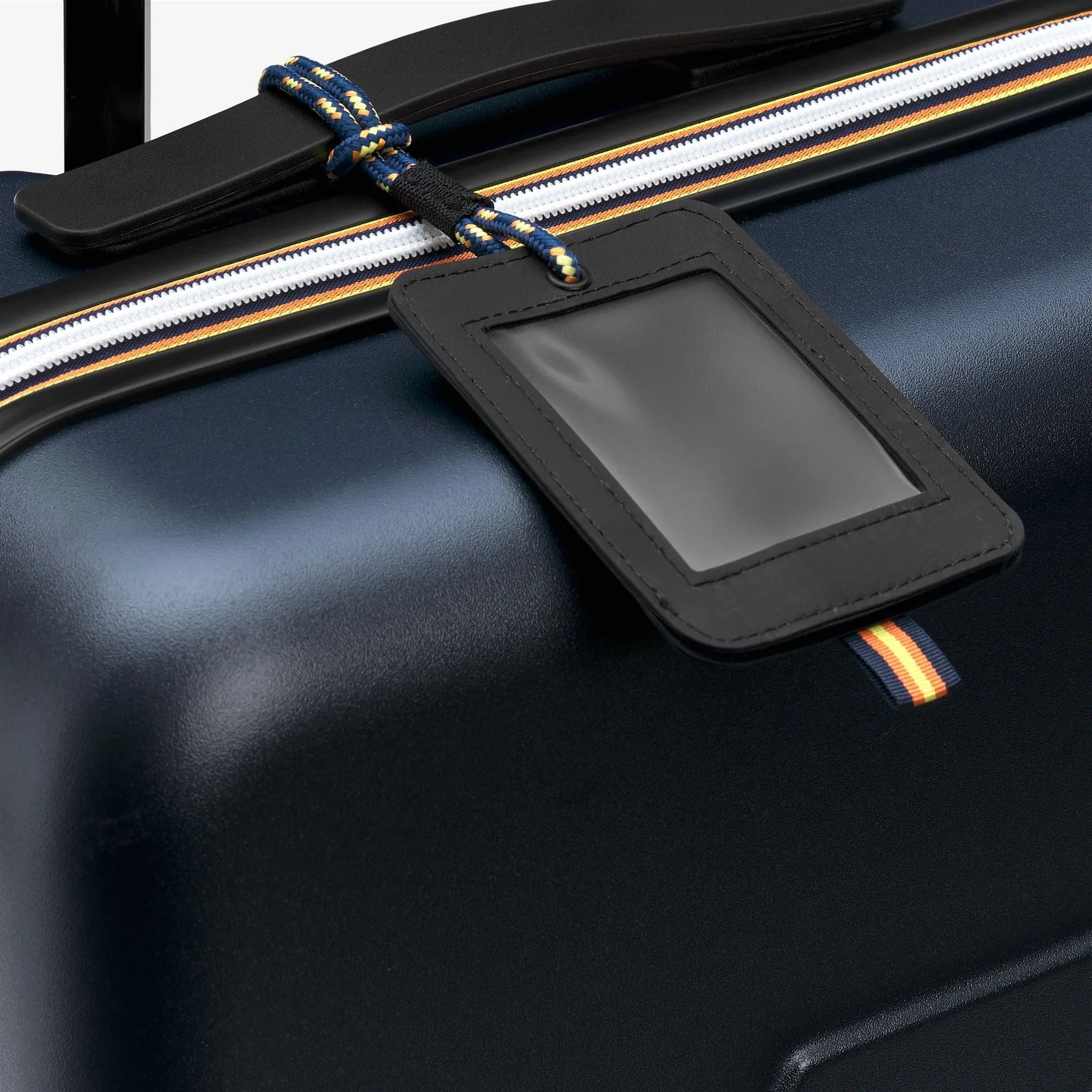 Valise K-Way Bleu Marine en Polycarbonate - Bagage Cabine Léger, Résistant et Design Urbain