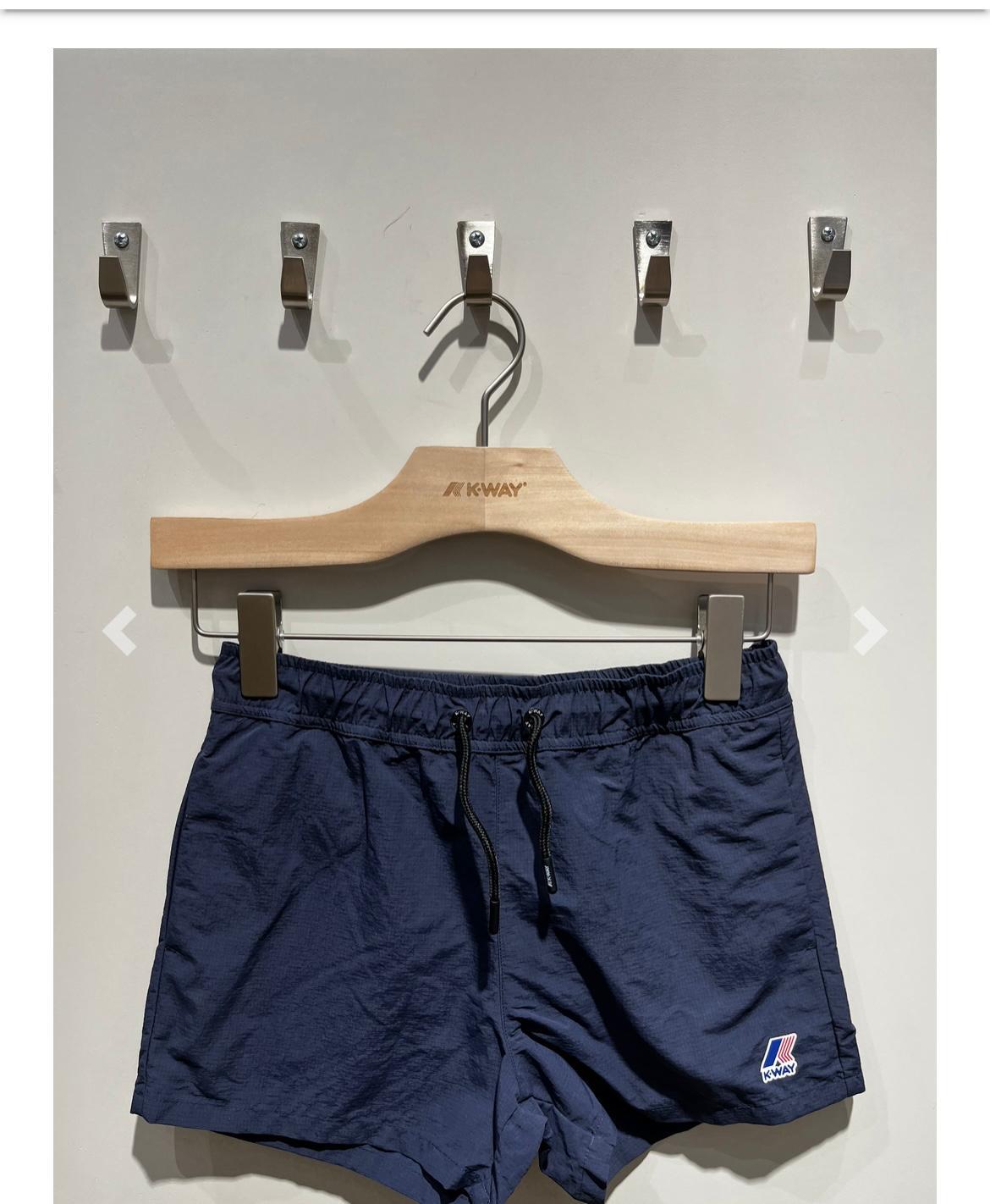 Short de bain enfant K-Way Olivier bleu marine – Boxers de bain plage piscine été – Urban Chic Boutiques