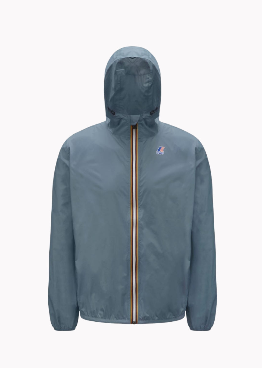 K-Way Le Vrai Claude 3.0 Mixte - Veste Imperméable Gris Everest, Coupe-Vent Paquetable Homme/Femme