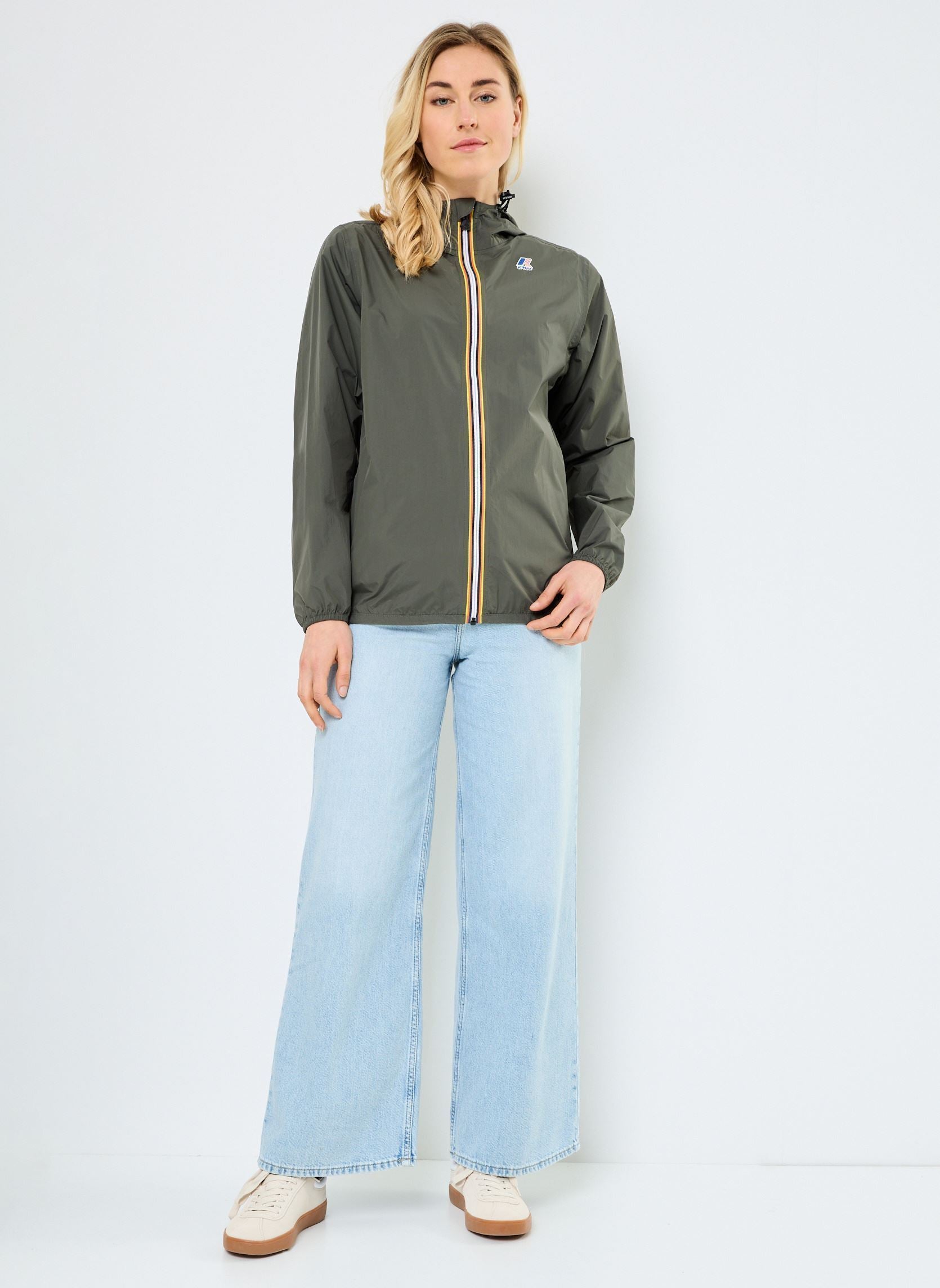 K-Way Le Vrai Claude 3.0 Warm Green Blackish – Veste Mixte Imperméable Hiver