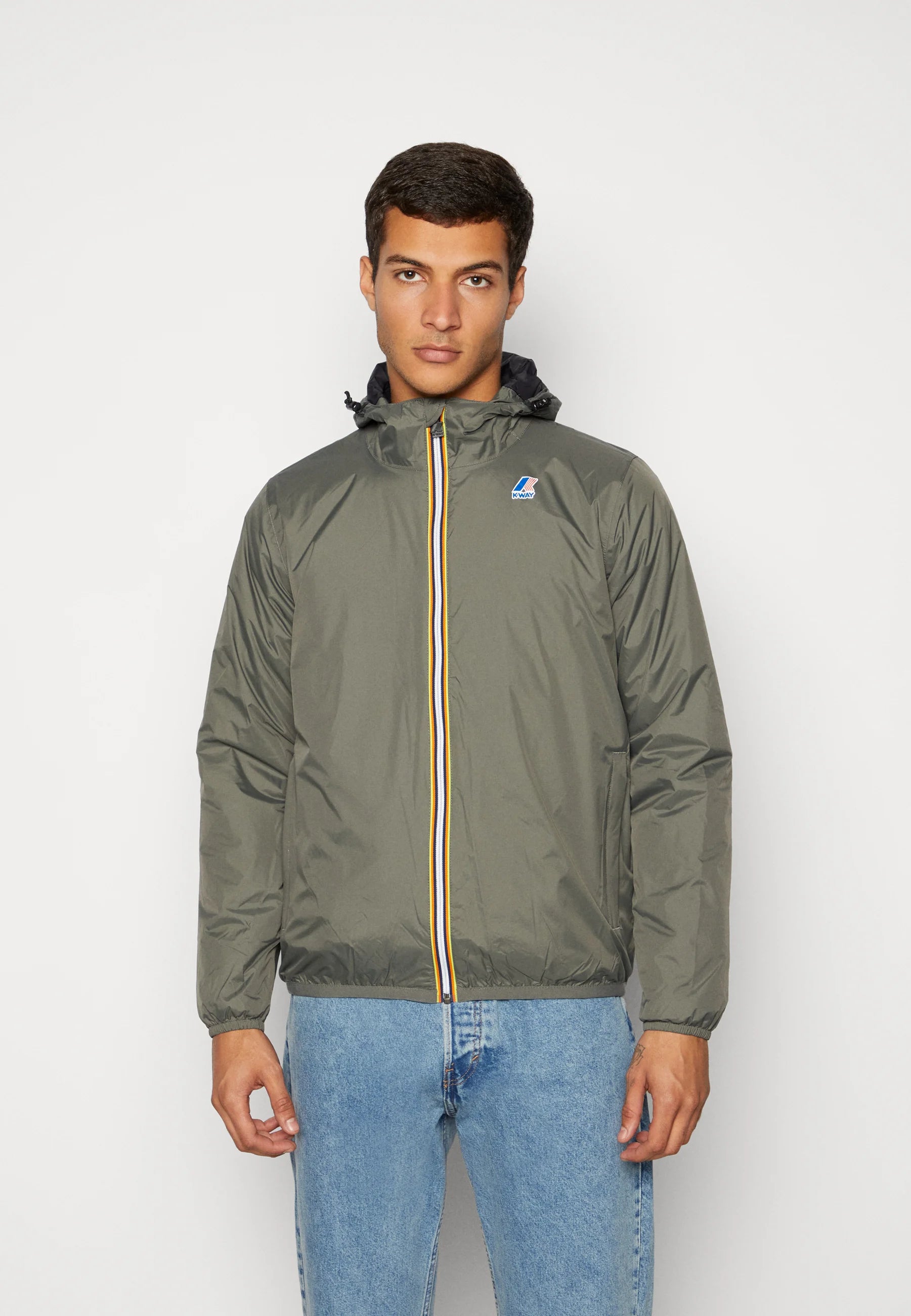 K-Way Le Vrai Claude 3.0 Warm Green Blackish – Veste Mixte Imperméable Hiver