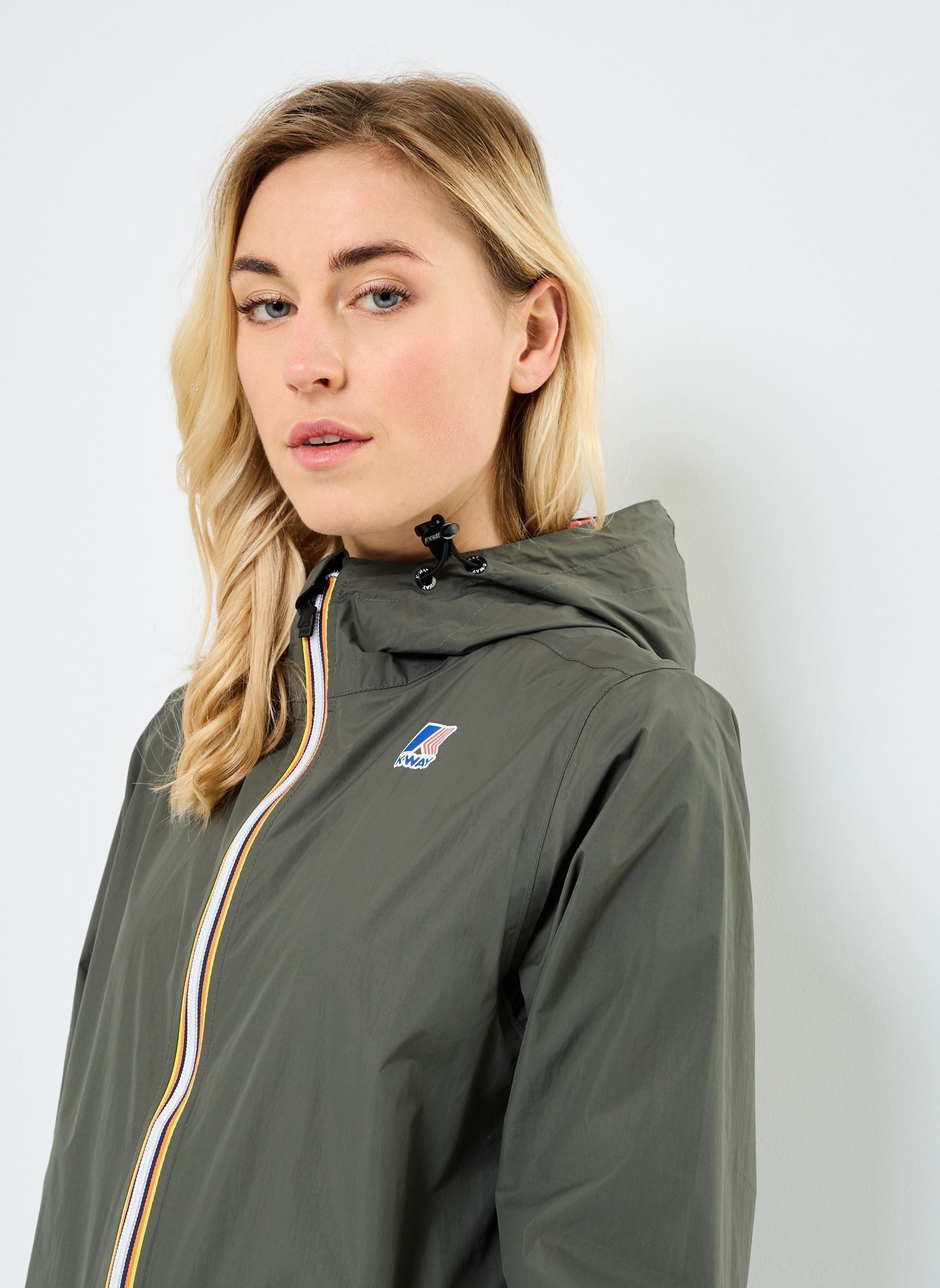 K-Way Le Vrai Claude 3.0 Warm Green Blackish – Veste Mixte Imperméable Hiver