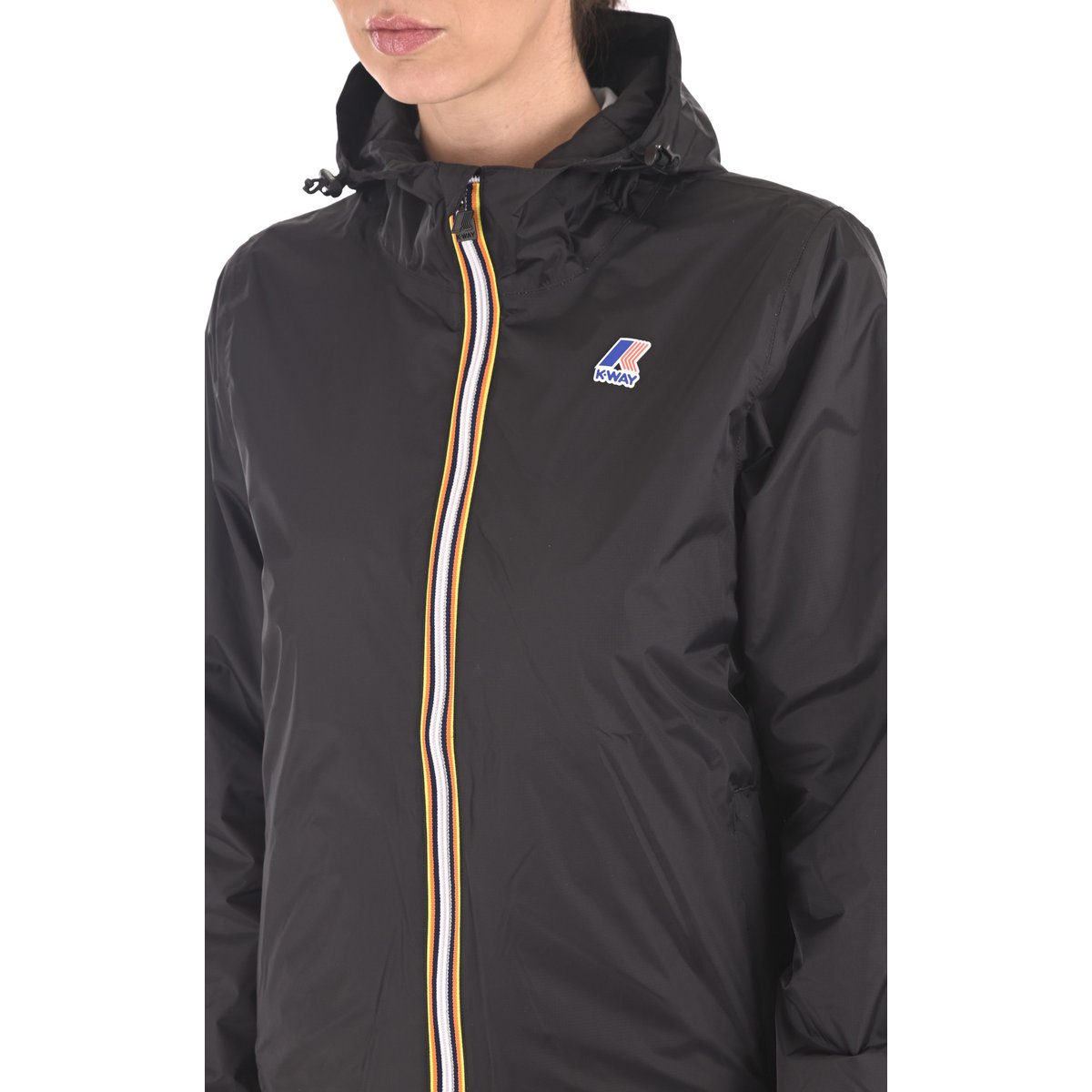 K-Way Le Vrai 3.0 Claude Warm Noir Mixte – Veste Imperméable Homme & Femme, Hiver Isolant