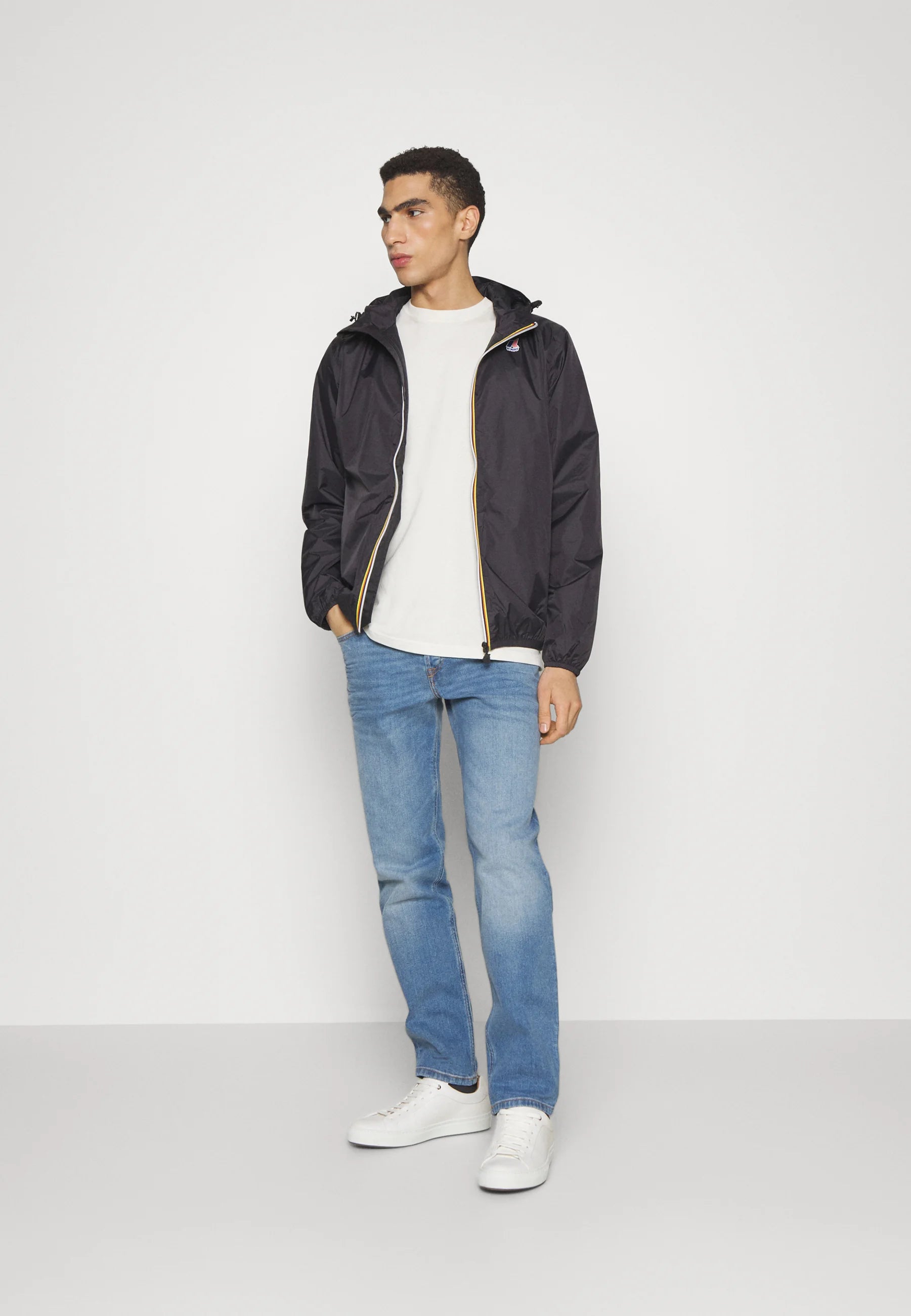 K-Way Le Vrai 3.0 Claude Warm Noir Mixte – Veste Imperméable Homme & Femme, Hiver Isolant