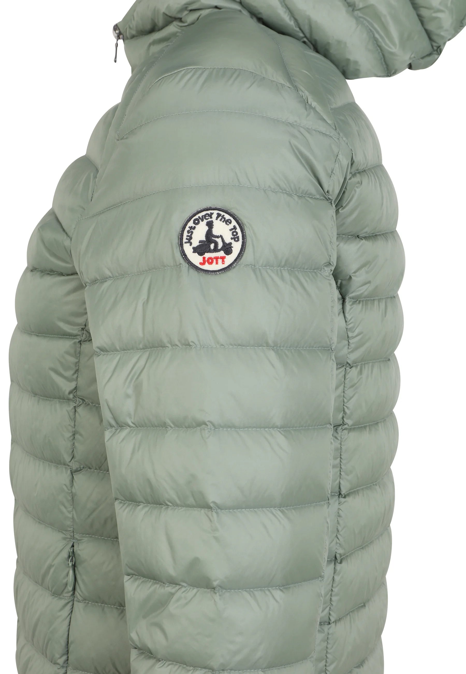 Jott Nico Mineral Green – Doudoune Homme Légère et Déperlante | Manteau Puffer Hiver