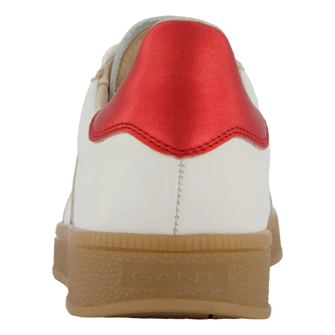 Basket femme bleu blanc rouge en cuir – Gant Cuzima confortable, respirante, style casual