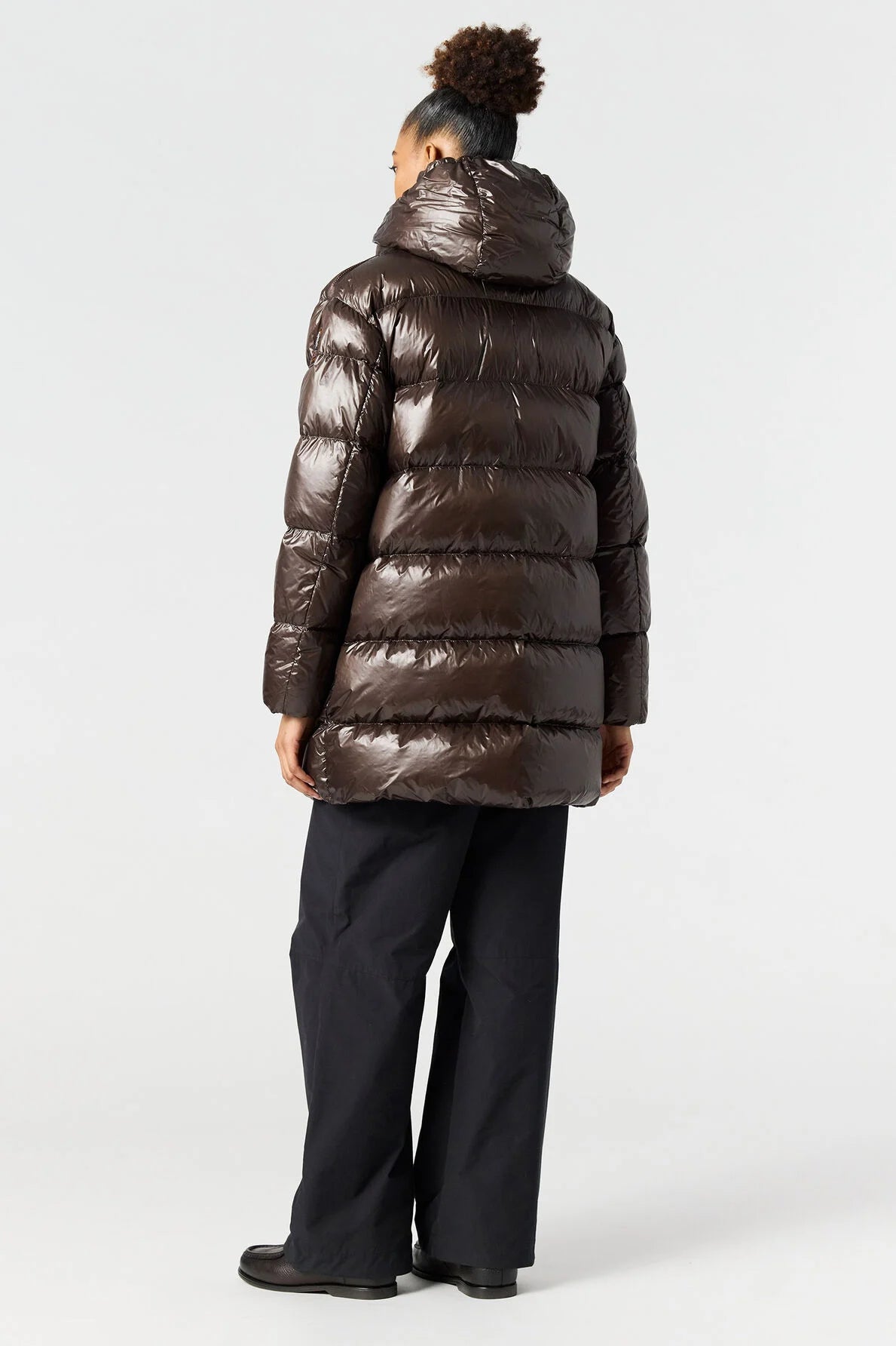 Doudoune femme Parajumpers Ivonne couleur Earth brown – Puffer jacket chaude hiver premium