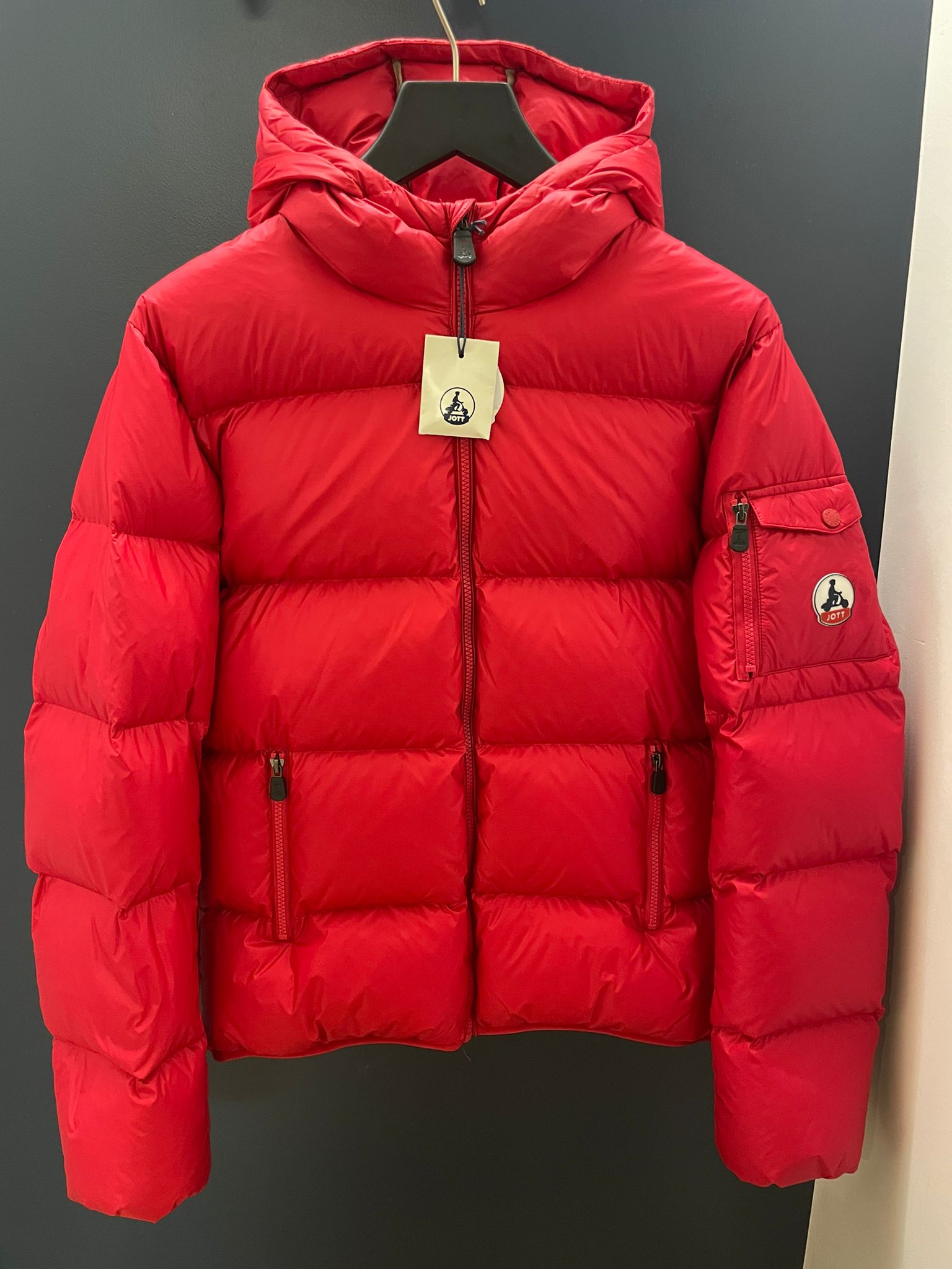 Doudoune JOTT Java Homme Rouge Grand Froid – Veste Hiver Déperlante et Confortable