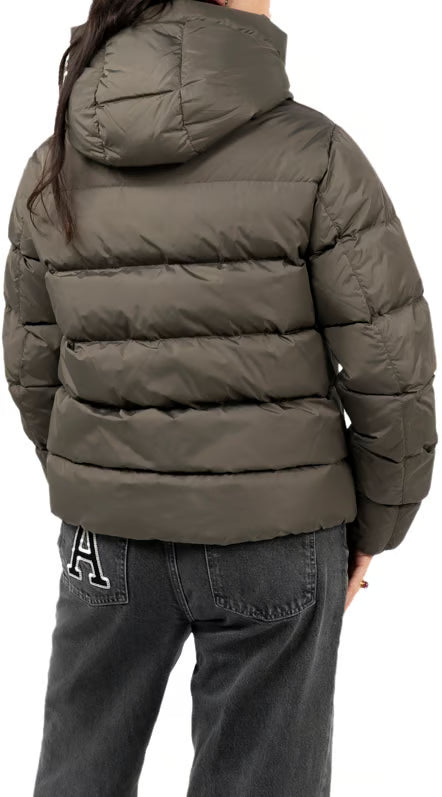 Doudoune Jinny Parajumpers Femme Vert Olive – Puffer Jacket Grand Froid Imperméable et Confortable
