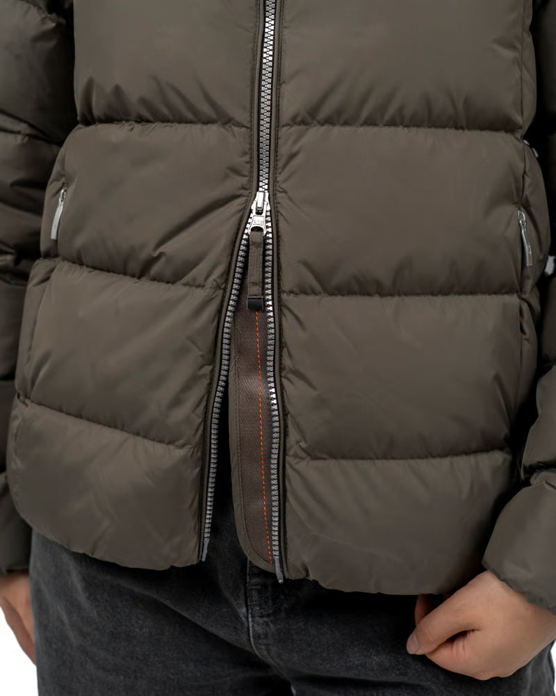 Doudoune Jinny Parajumpers Femme Vert Olive – Puffer Jacket Grand Froid Imperméable et Confortable