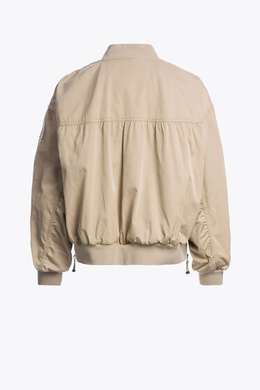 Veste Bomber Femme Parajumpers Kathryn Beige « Sun Kissed » – Élégante, Respirante et Durable