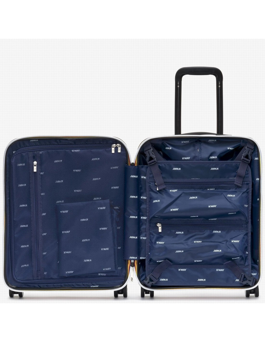 Valise Cabine K-Way Rose Polycarbonate - Bagages Légers Voyage