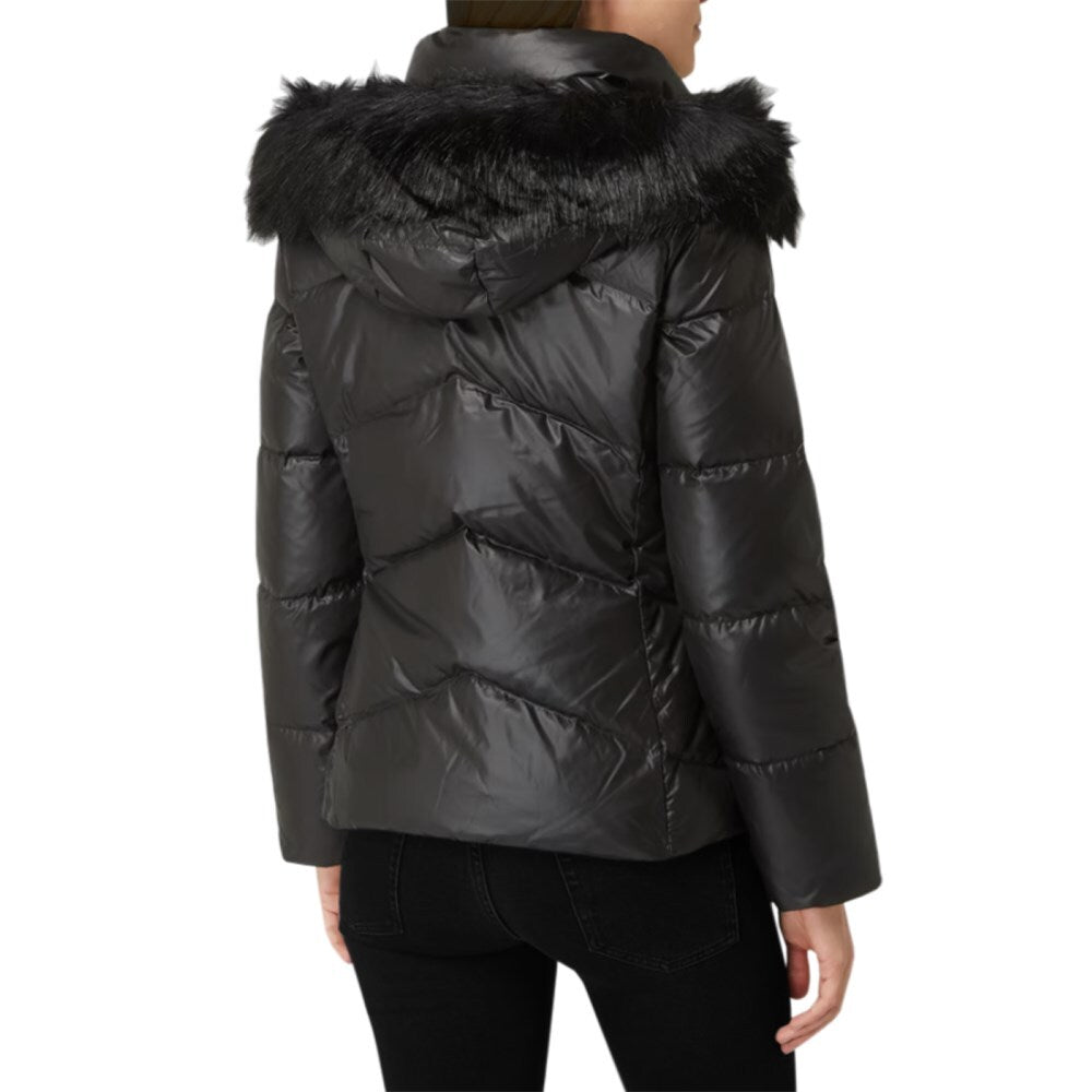 Doudoune femme Noir Calvin Klein – Manteau chaud élégant, protection grand froid