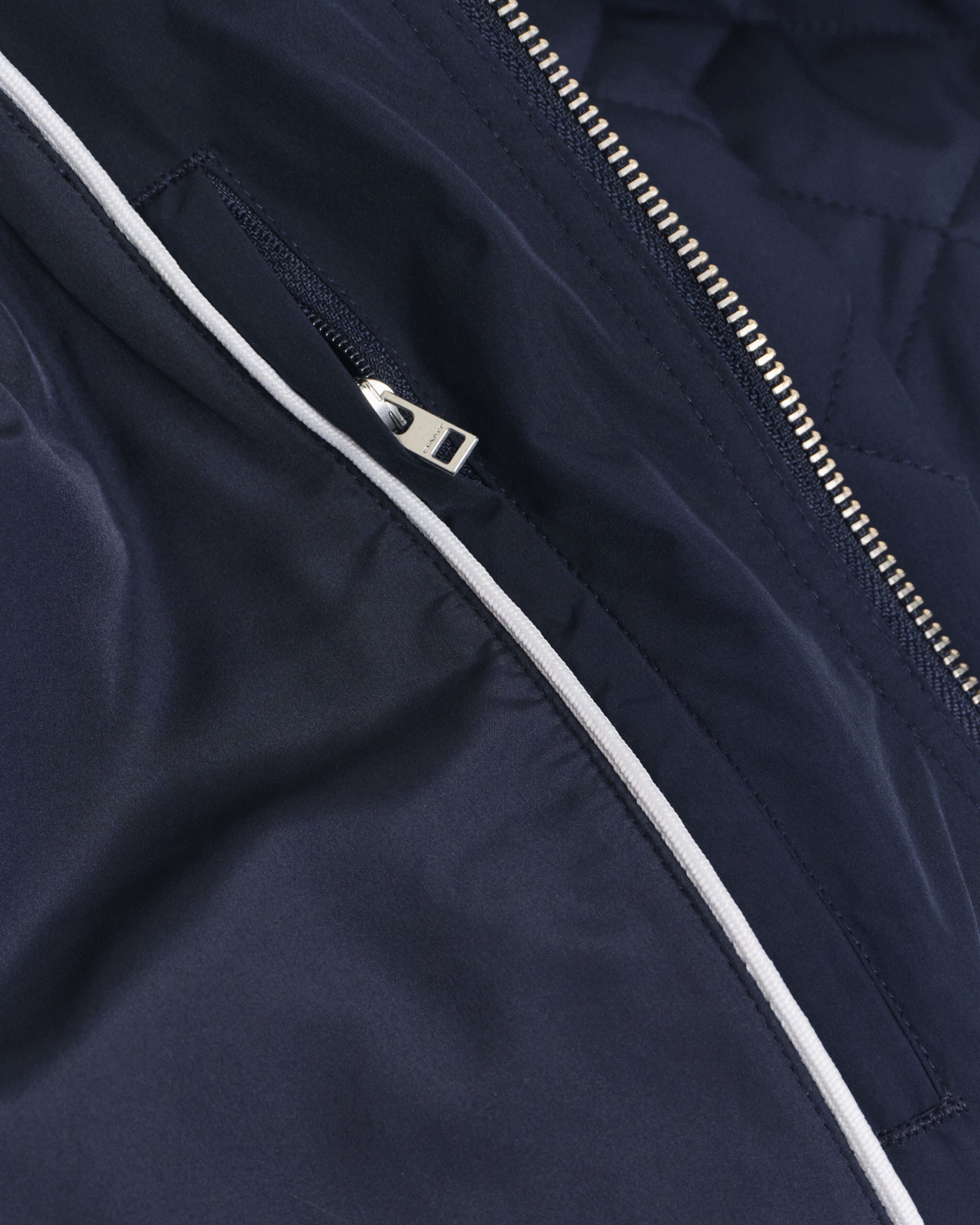 Veste matelassée homme bleu marine Gant | Quilted Windcheater | Vestes bomber hiver mi-saison