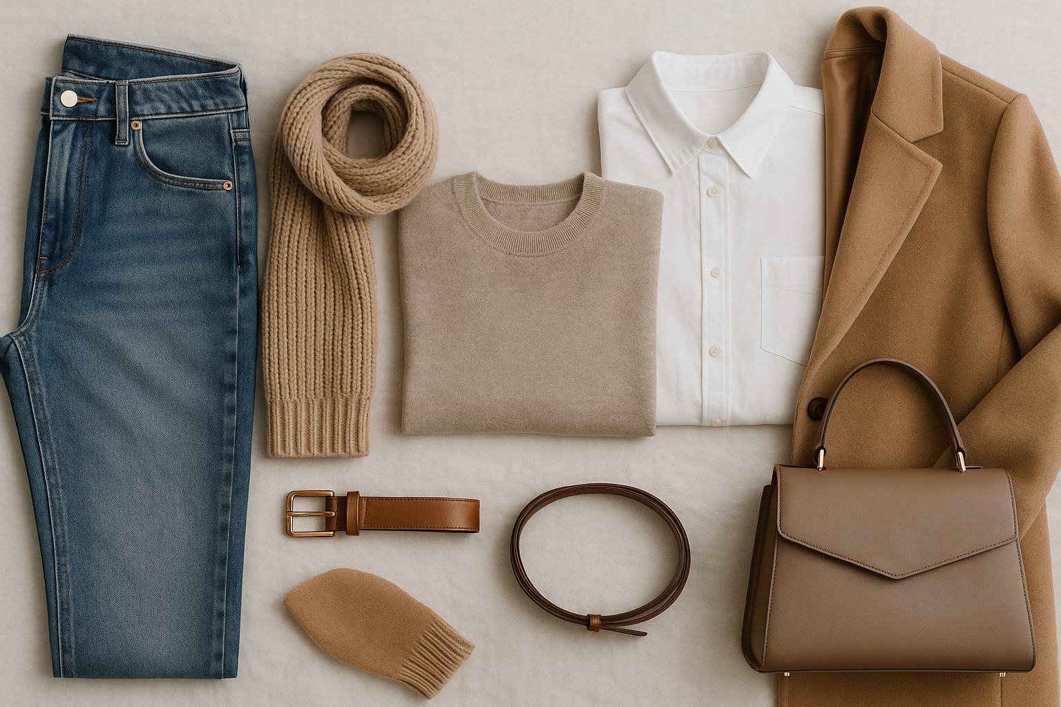 Créer une garde-robe capsule automne-hiver 2025 : les essentiels à avoir.