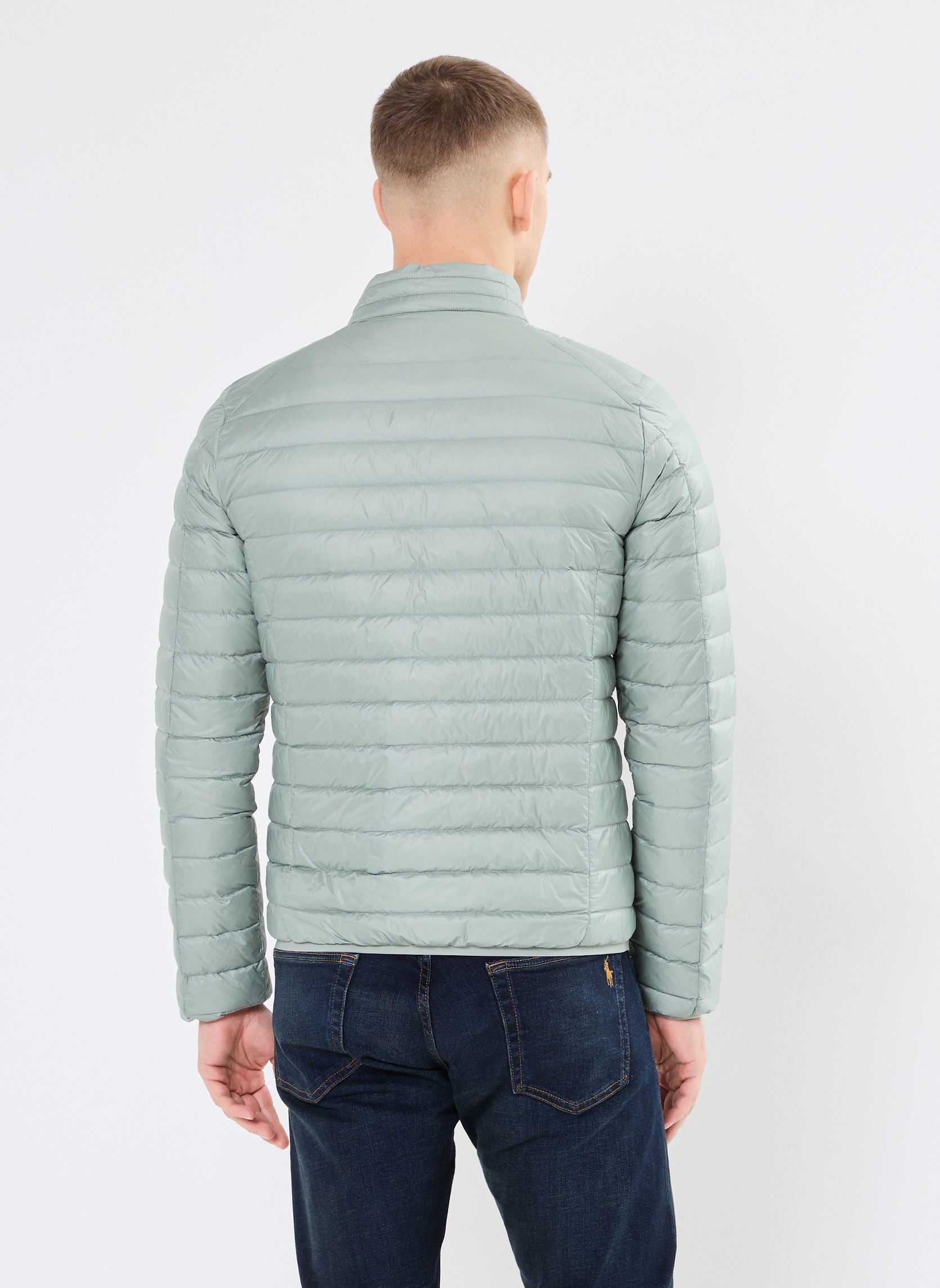 Jott Mat - Doudoune Légère Homme Vert Minéral | Veste Puffer Mi-Saison Confortable – Urban Chic