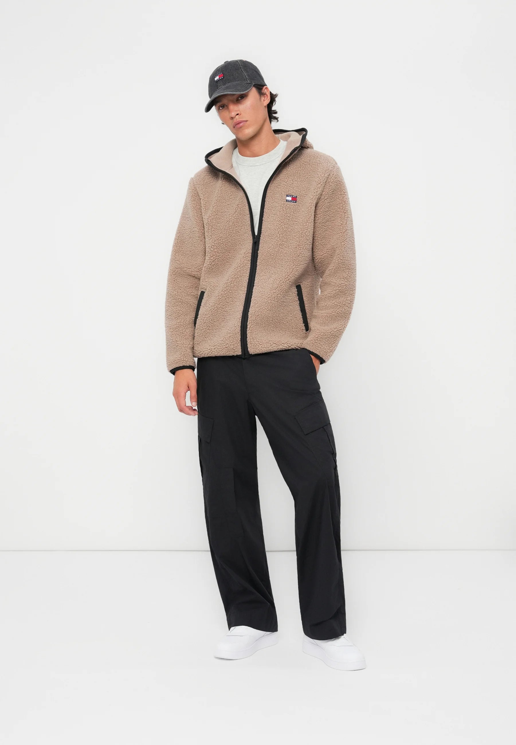 Veste polaire à capuche - Tommy Jeans