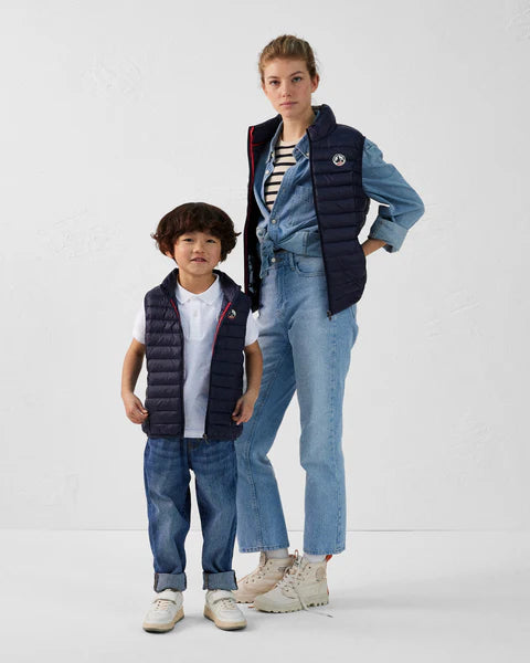 Doudoune Zoe bleu marine - Doudoune sans manches enfant