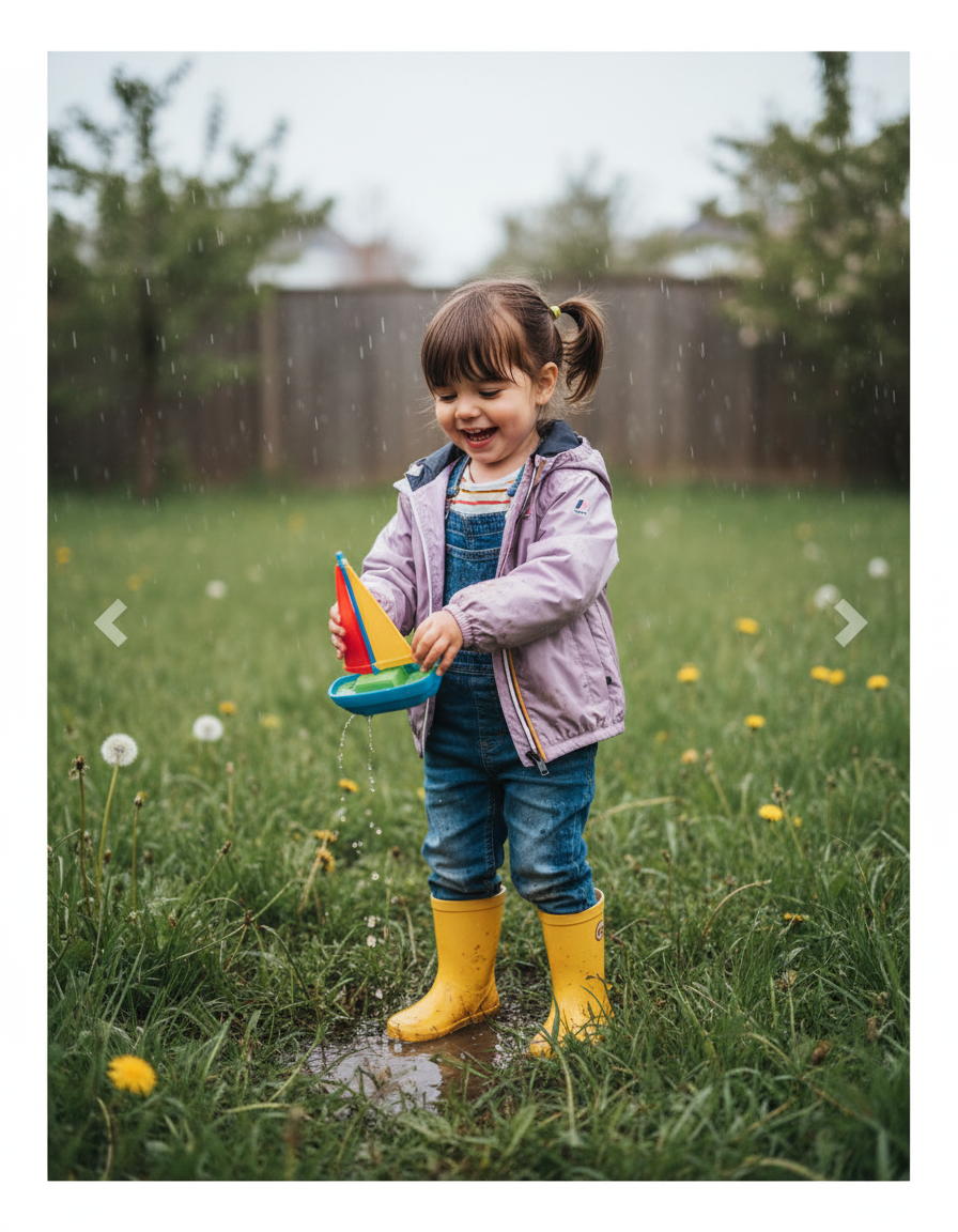 K-Way WARM Enfant Rose Pâle – Imperméable Coupe-Vent Fille et Garçon