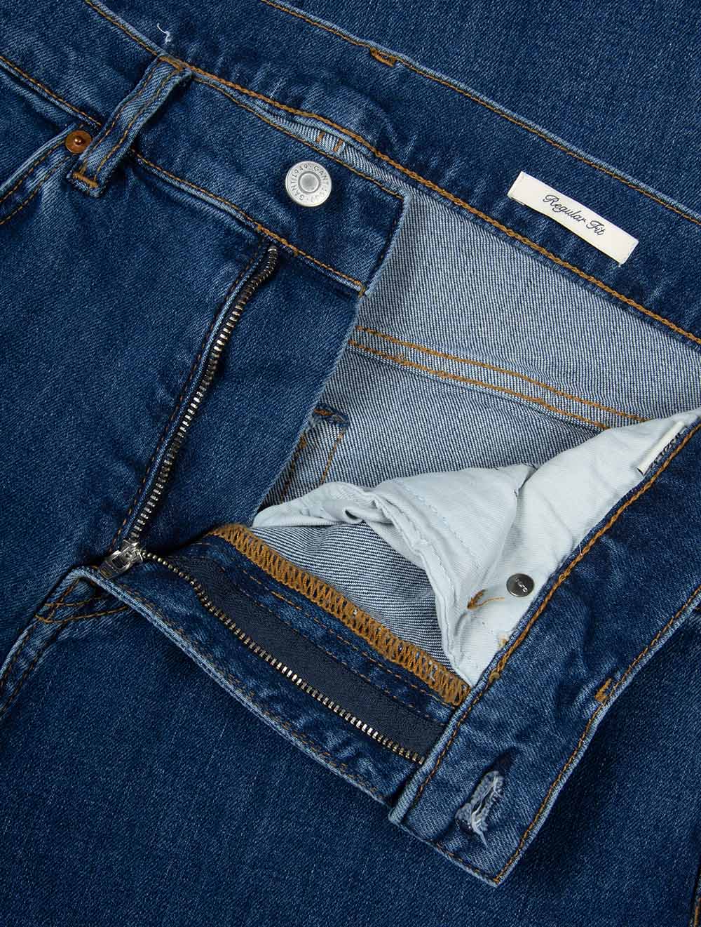 Jean slim clean wash bleu vintage homme coupe regular stretch – GANT