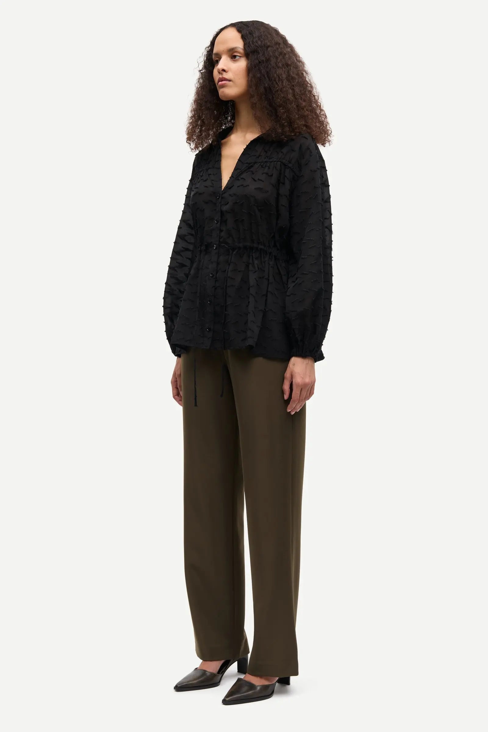 Pantalon Hoys Straight - Samsøe Samsøe